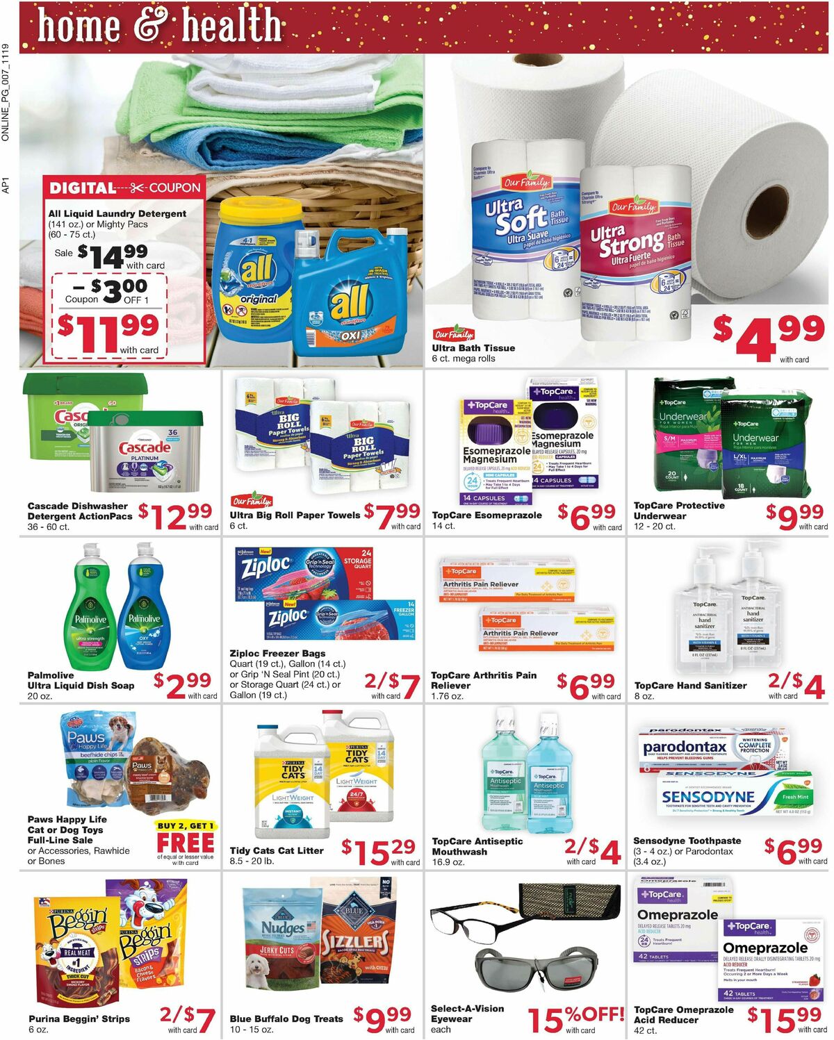 Family Fare Weekly Ad from November 19