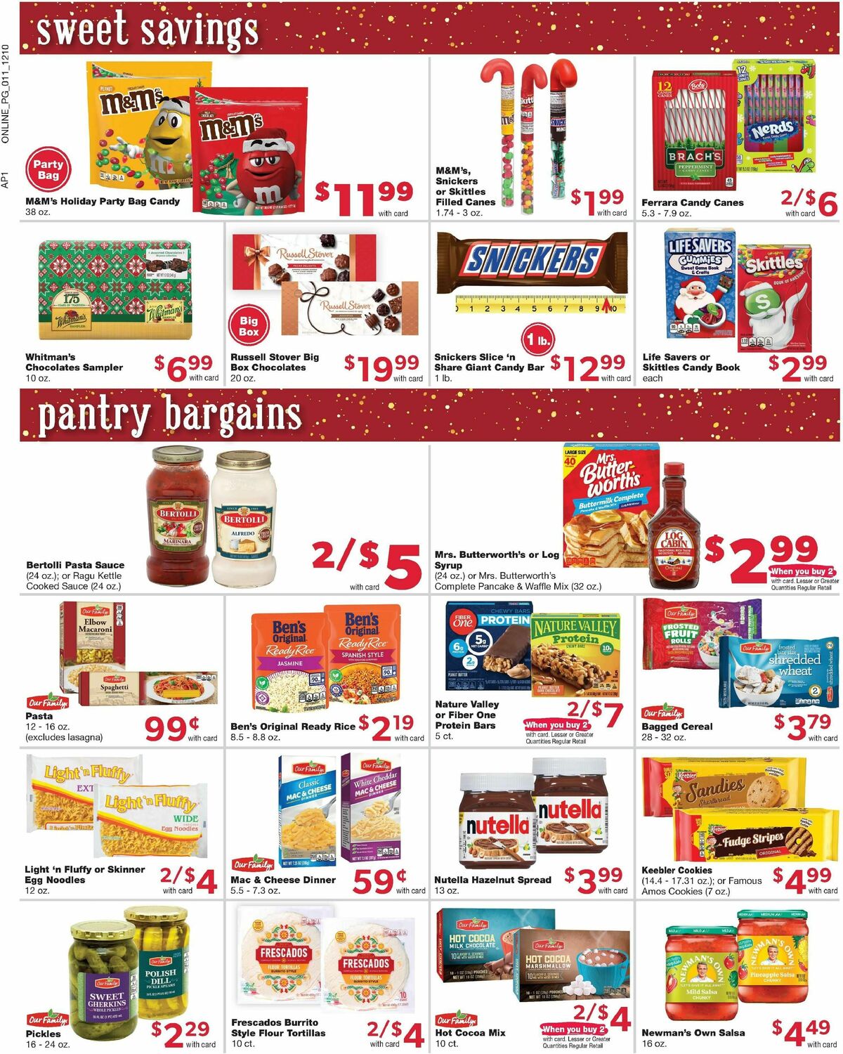 Family Fare Weekly Ad from December 10