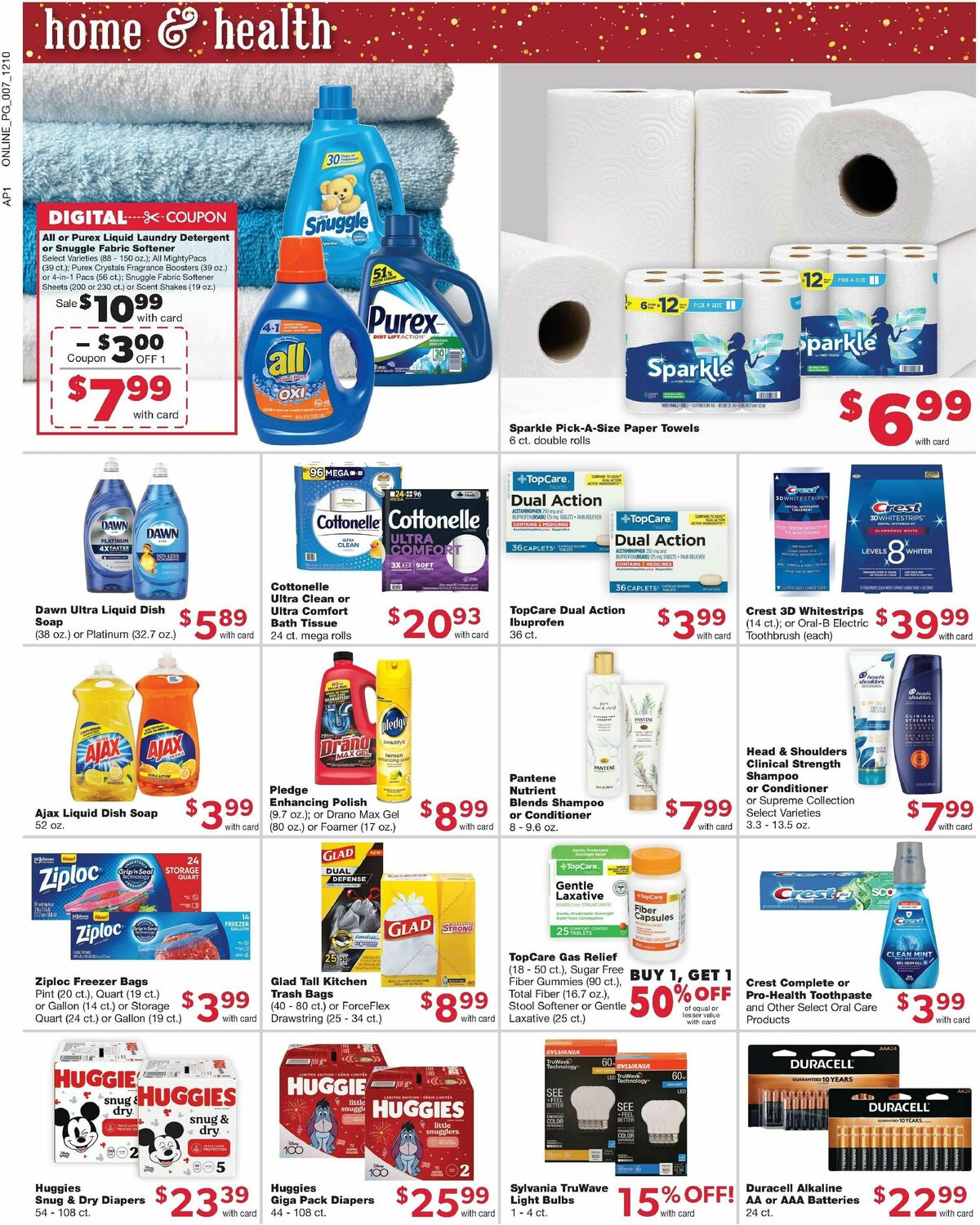 Family Fare Weekly Ad from December 10