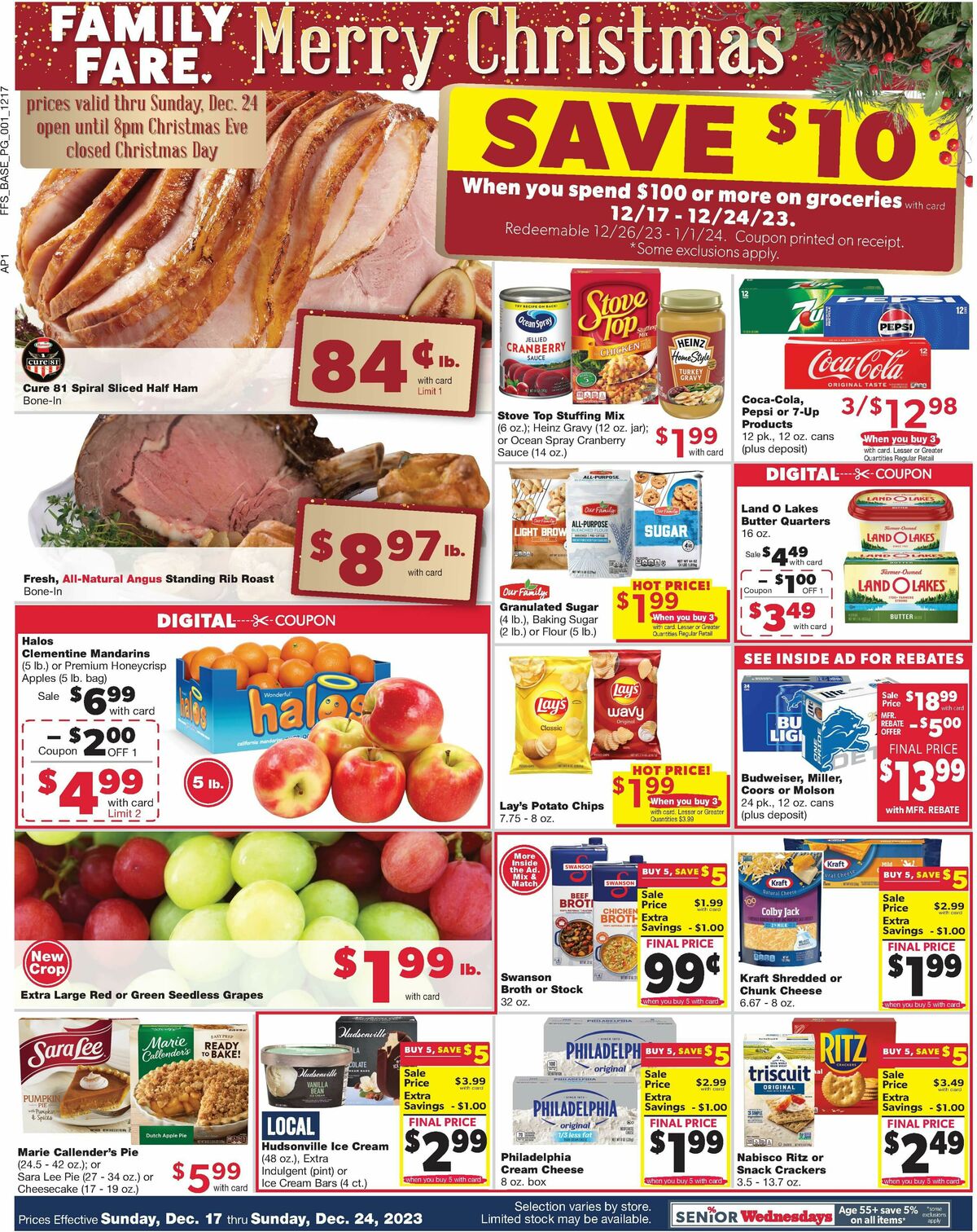 Family Fare Weekly Ad from December 17