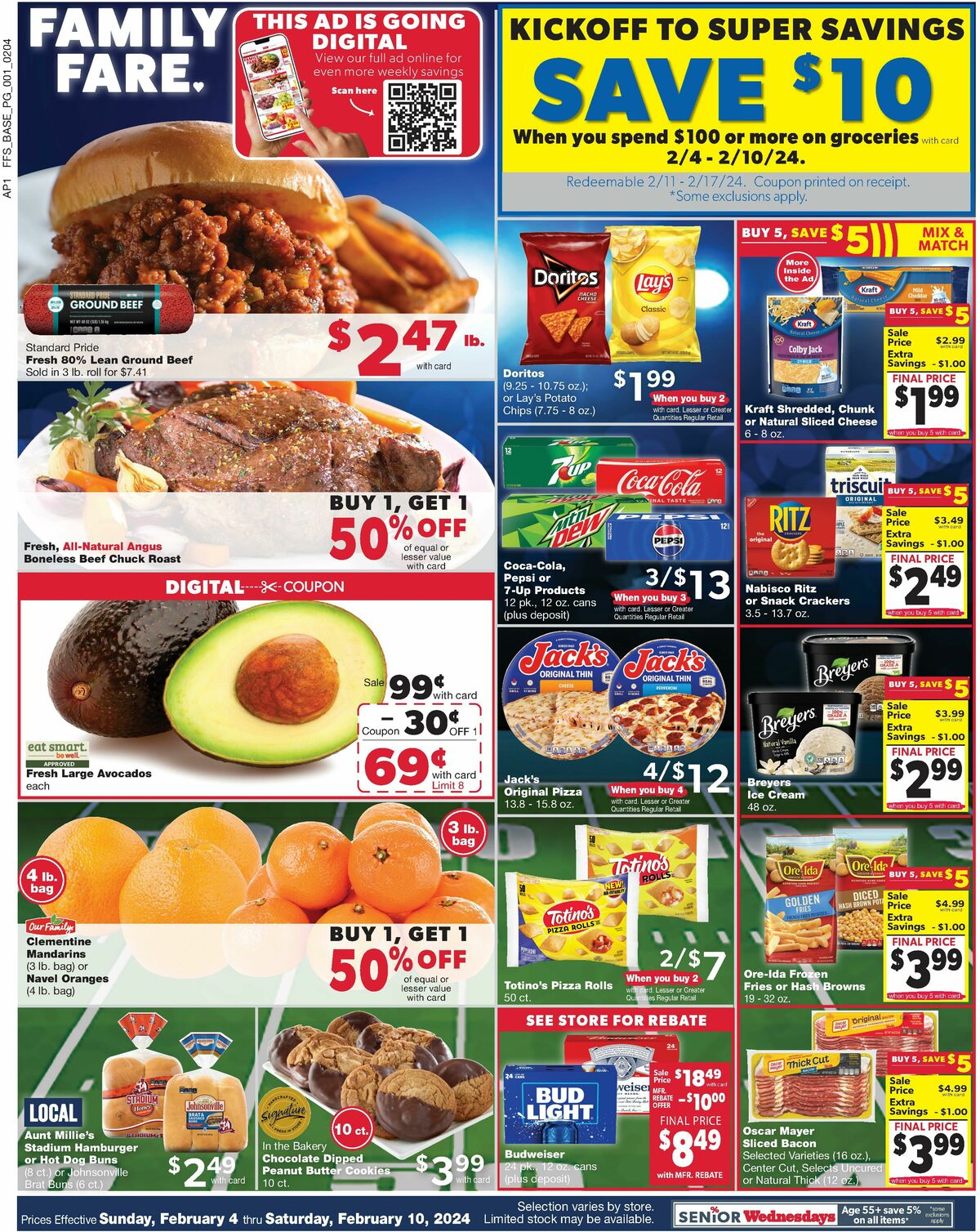 Family Fare Weekly Ad from February 4