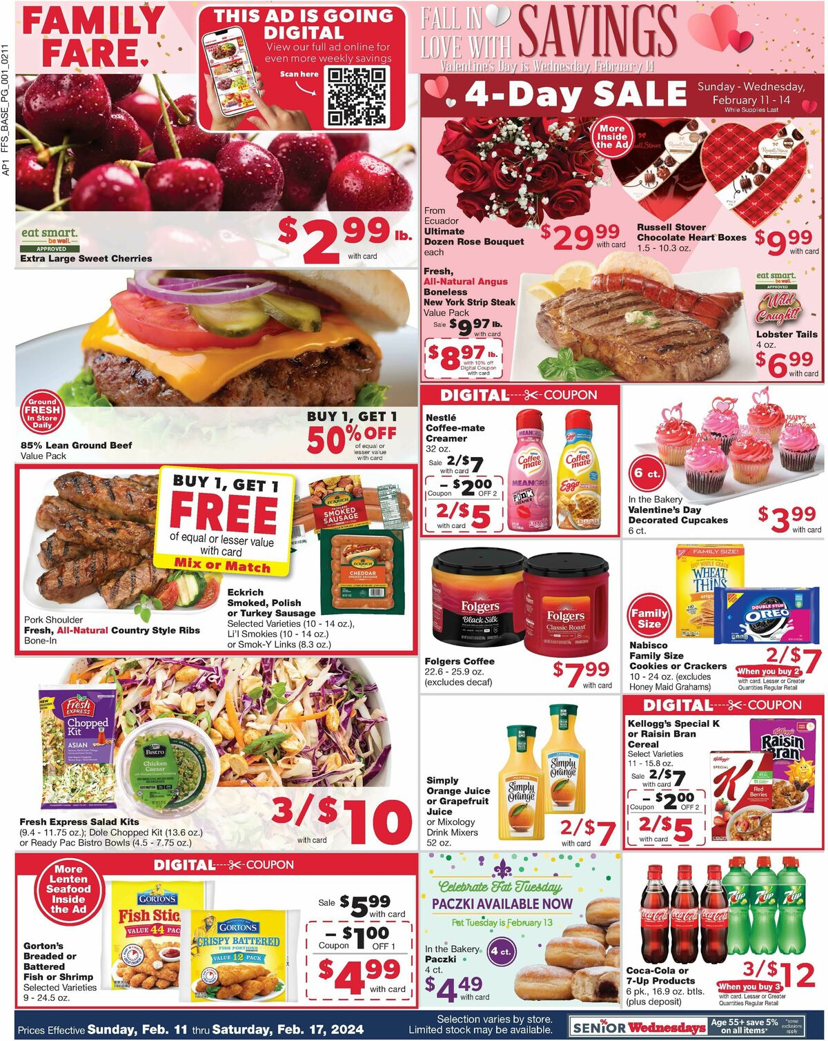 Family Fare Weekly Ad from February 11