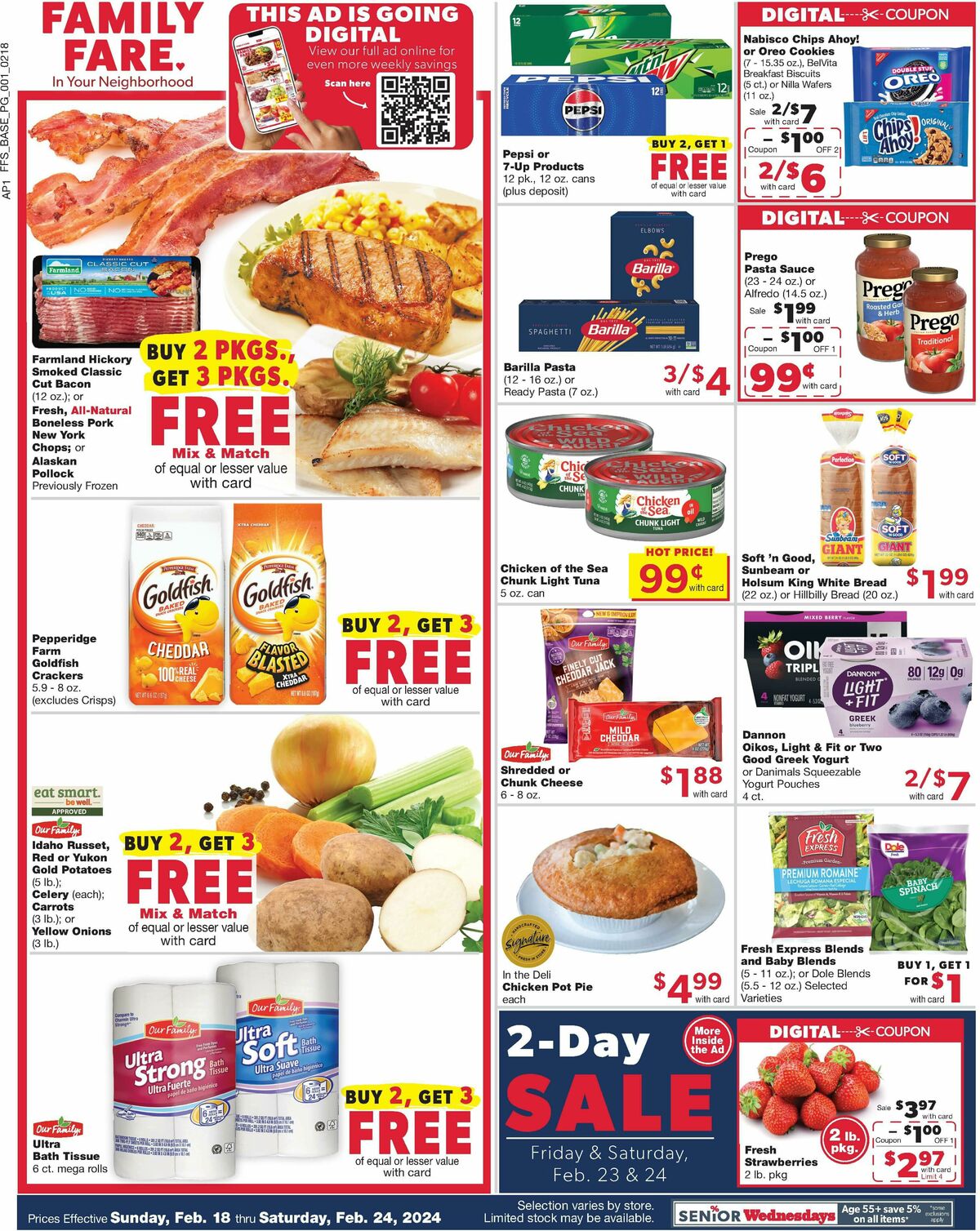 Family Fare Weekly Ad from February 18