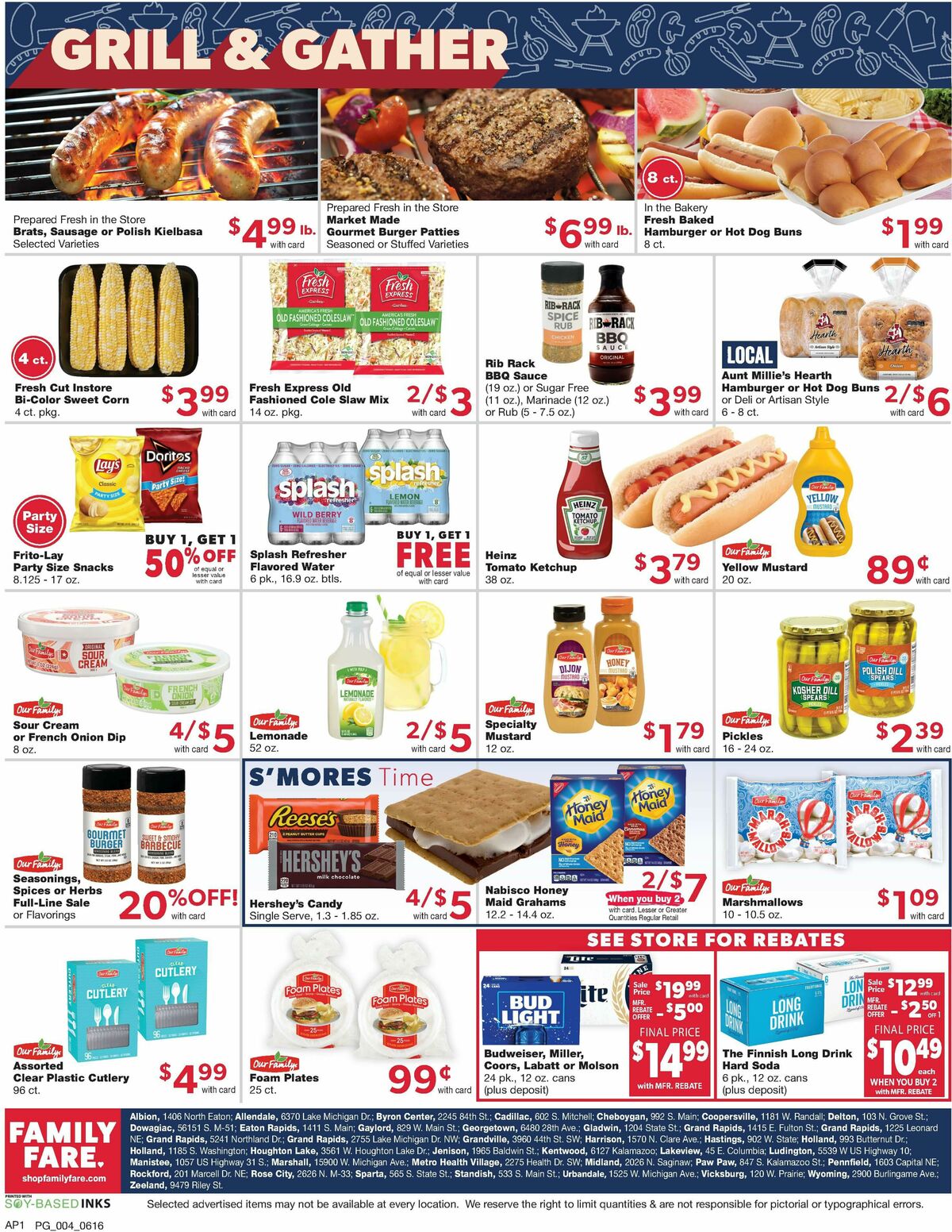 Family Fare Weekly Ad from June 16