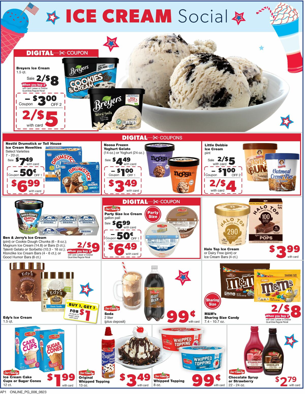 Family Fare Weekly Ad from June 23