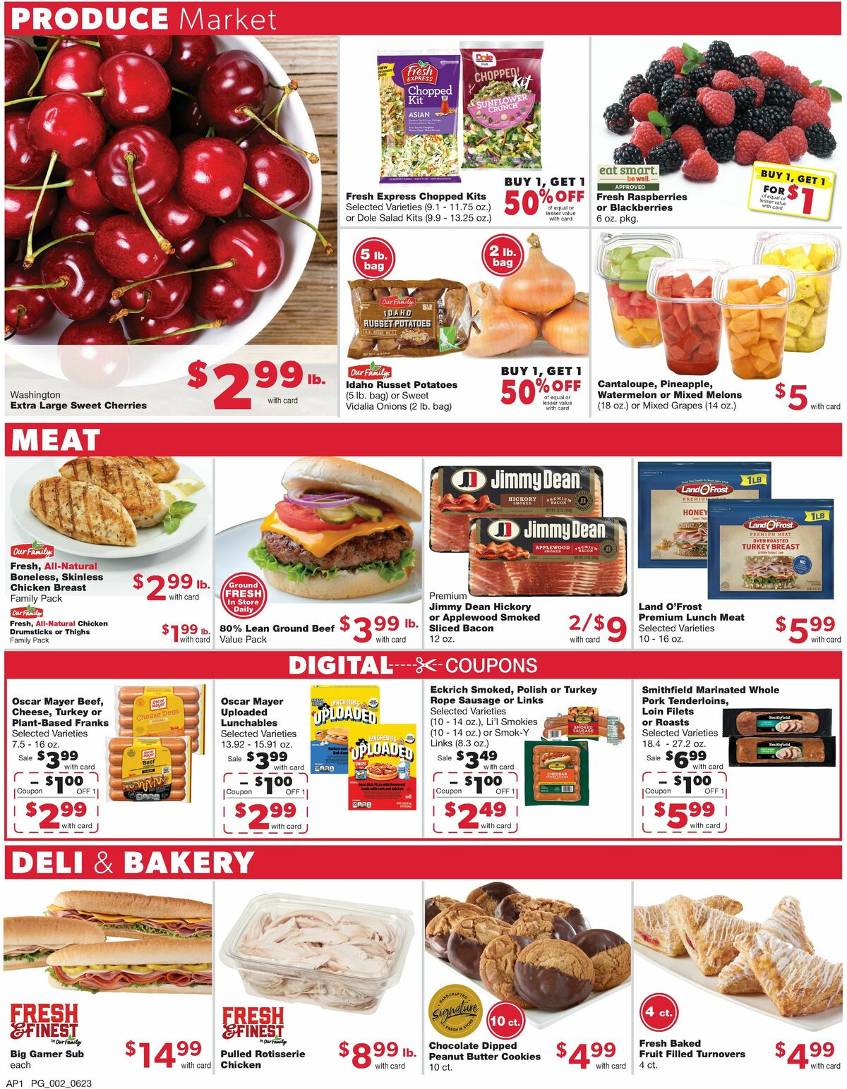 Family Fare Weekly Ad from June 23