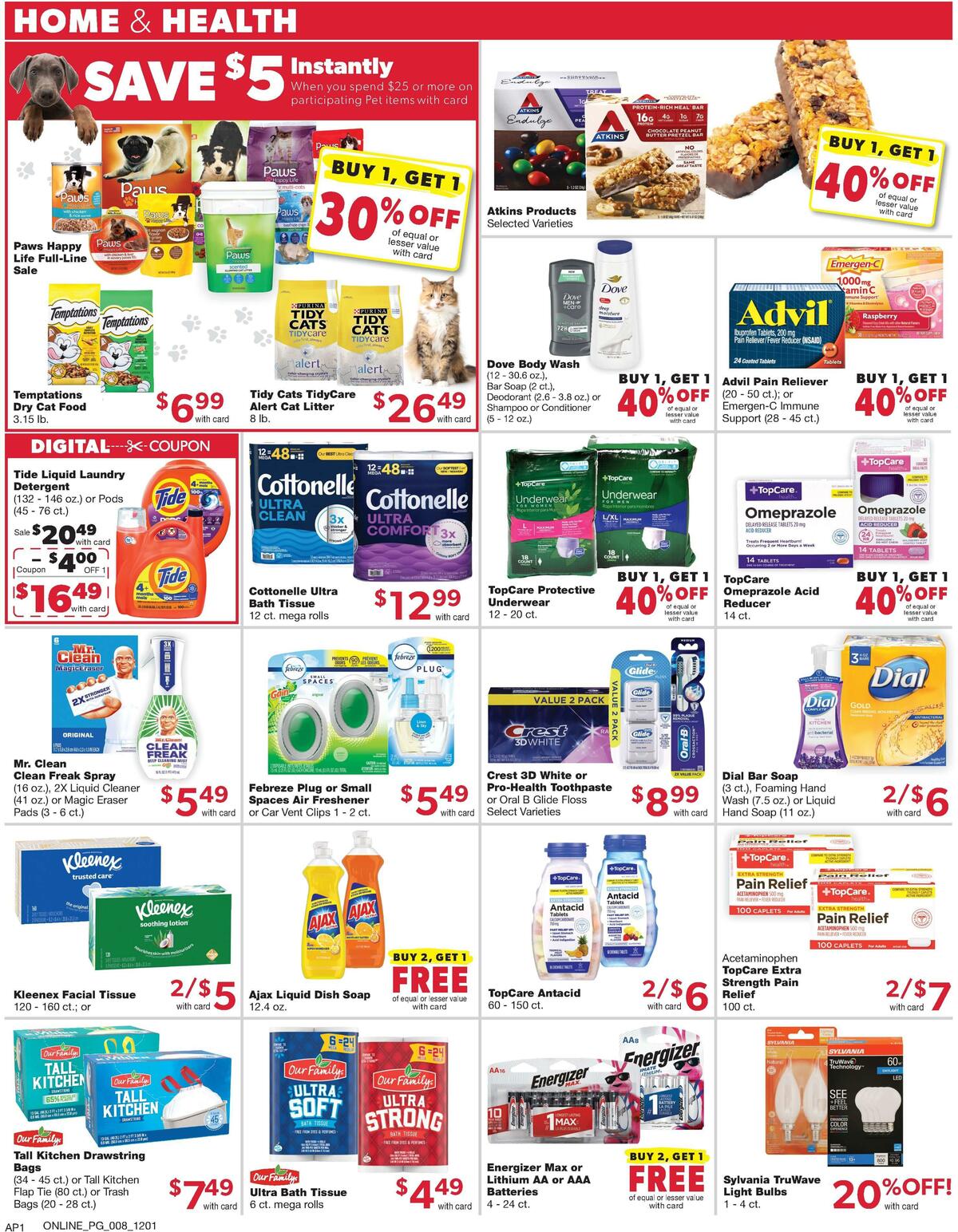 Family Fare Weekly Ad from December 1
