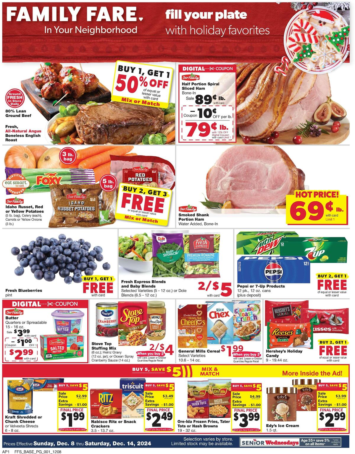 Family Fare Weekly Ad from December 8