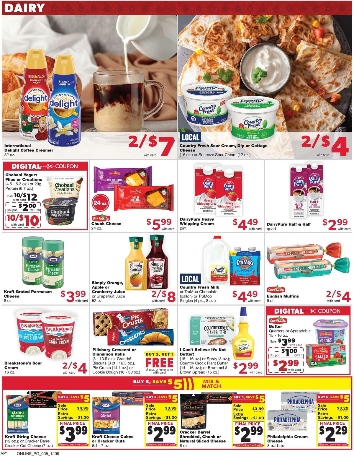 Family Fare Weekly Ad from December 8
