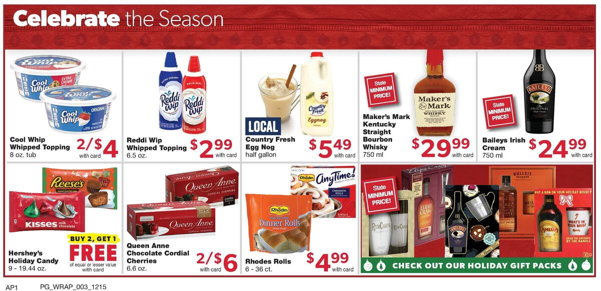 Family Fare Weekly Ad from December 15