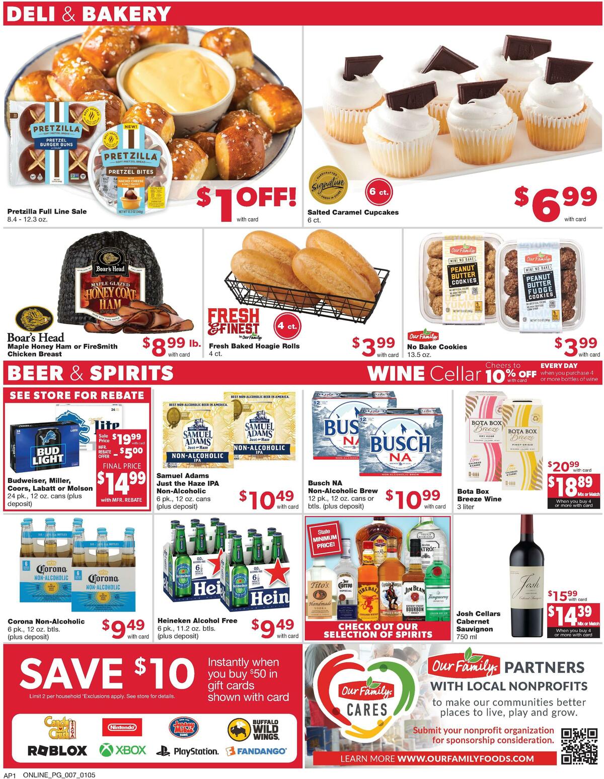 Family Fare Weekly Ad from January 12
