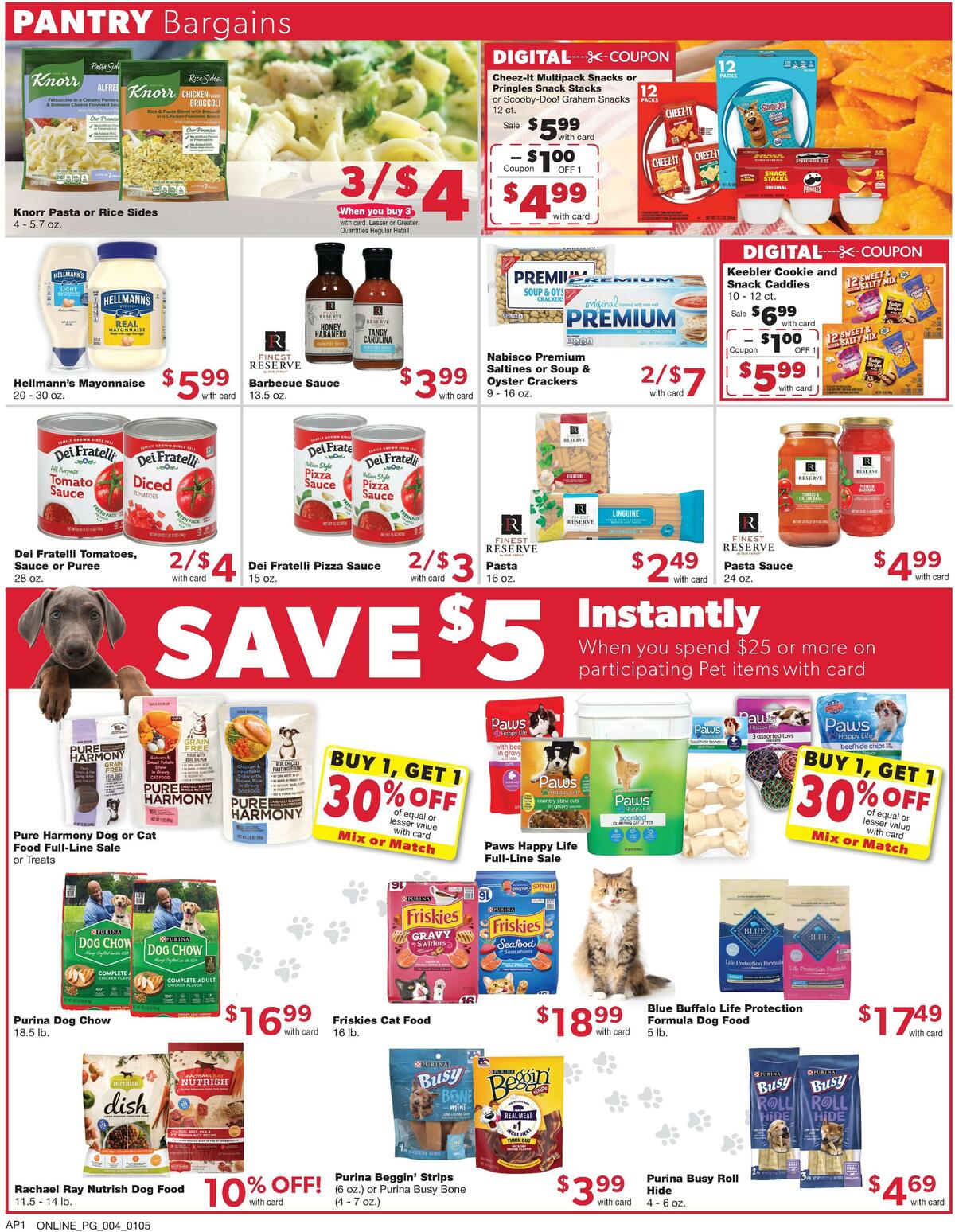 Family Fare Weekly Ad from January 12