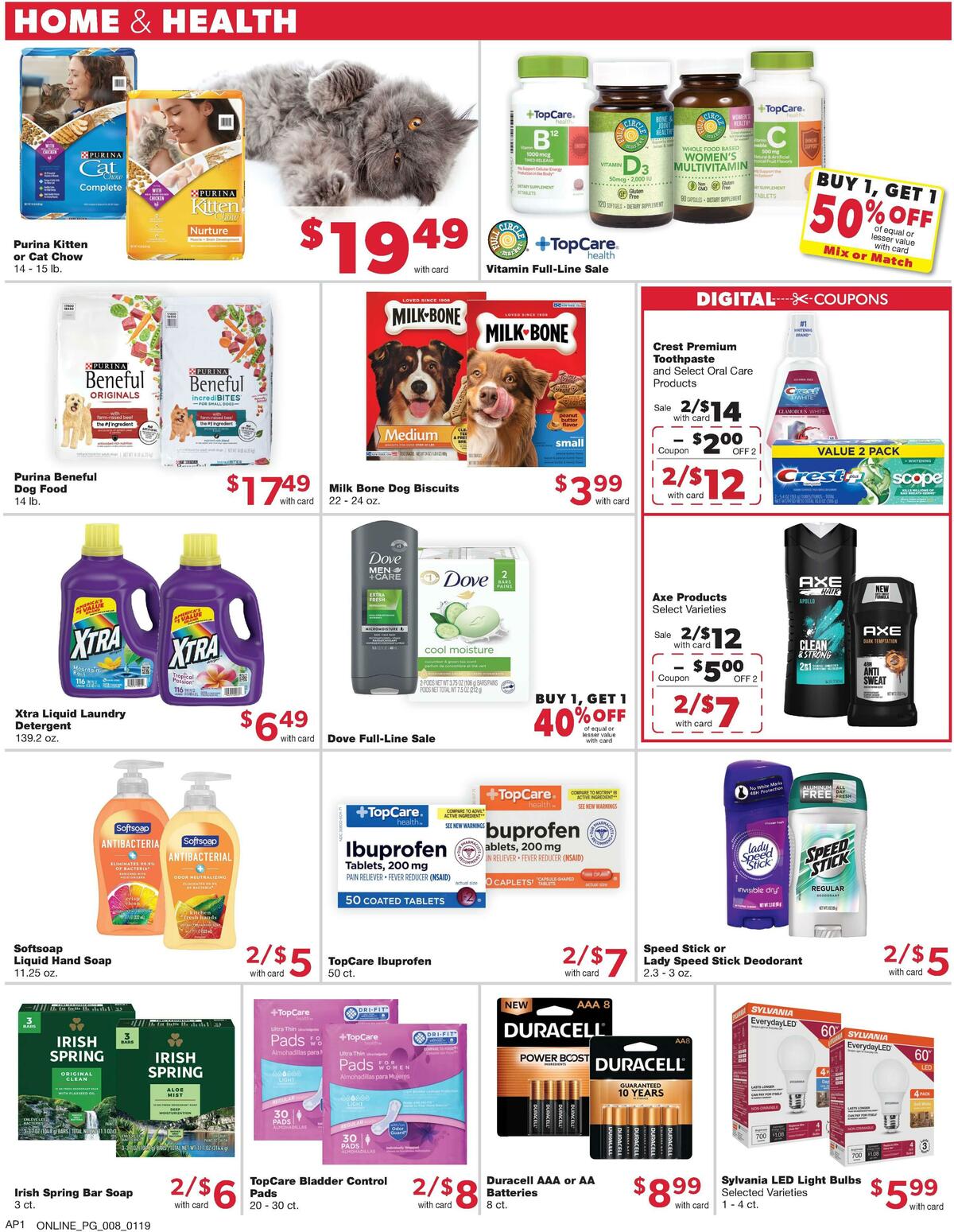 Family Fare Weekly Ad from January 19