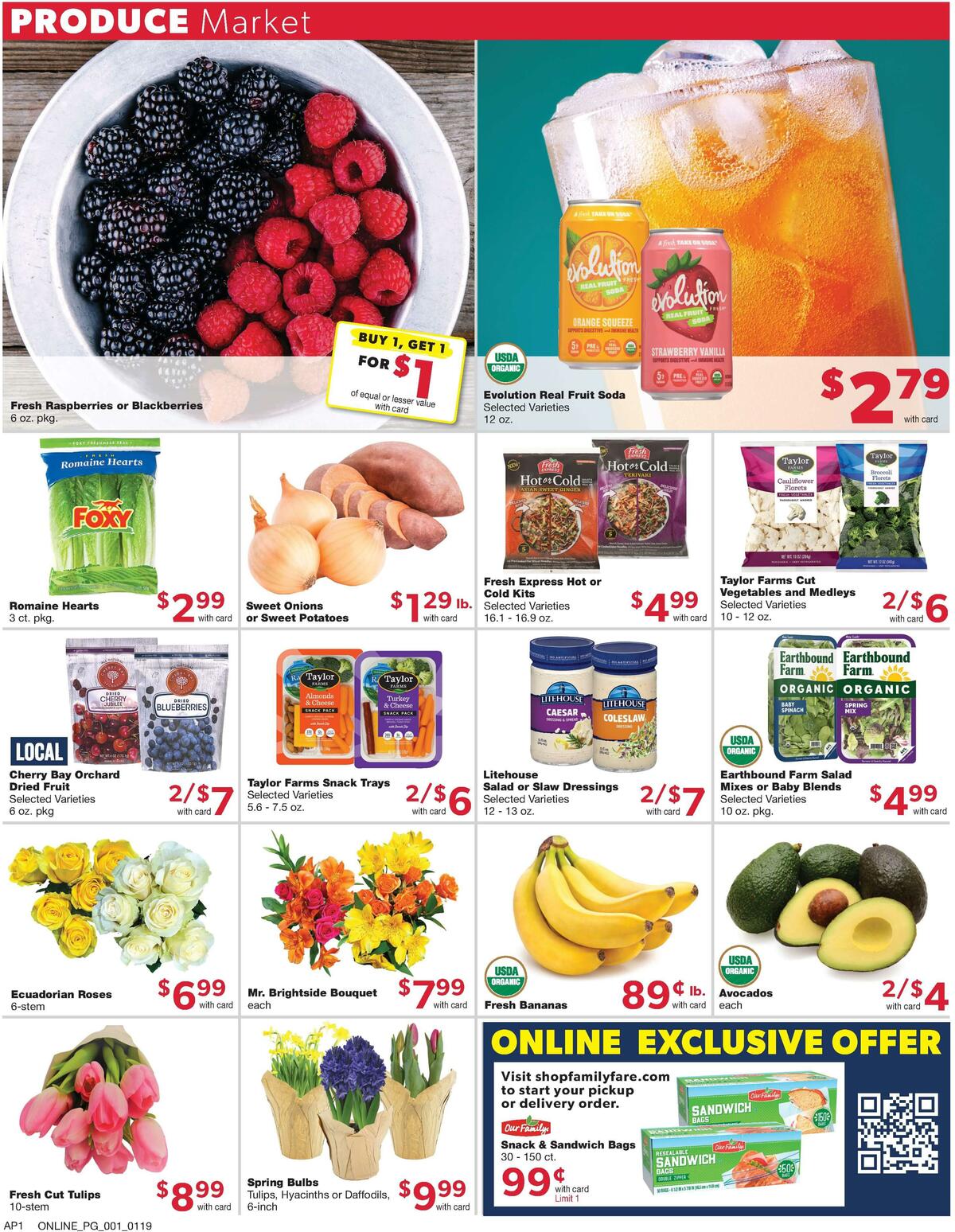 Family Fare Weekly Ad from January 19