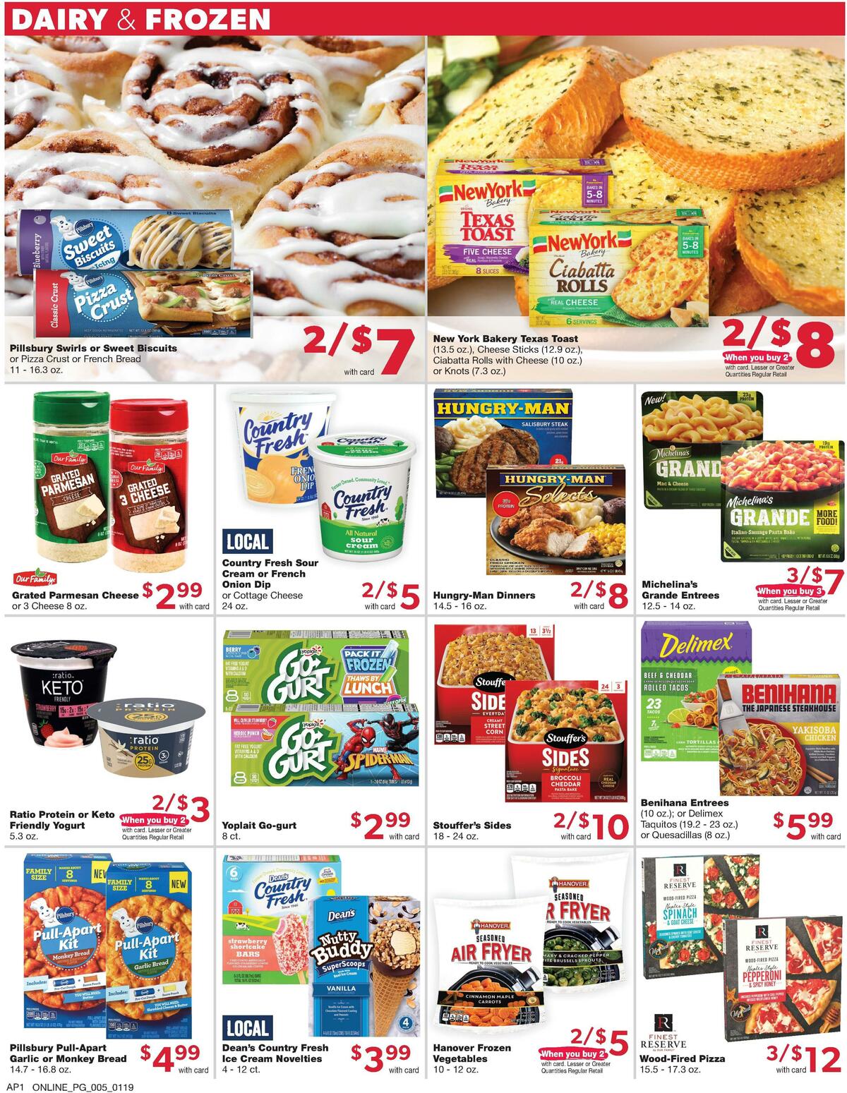 Family Fare Weekly Ad from January 19