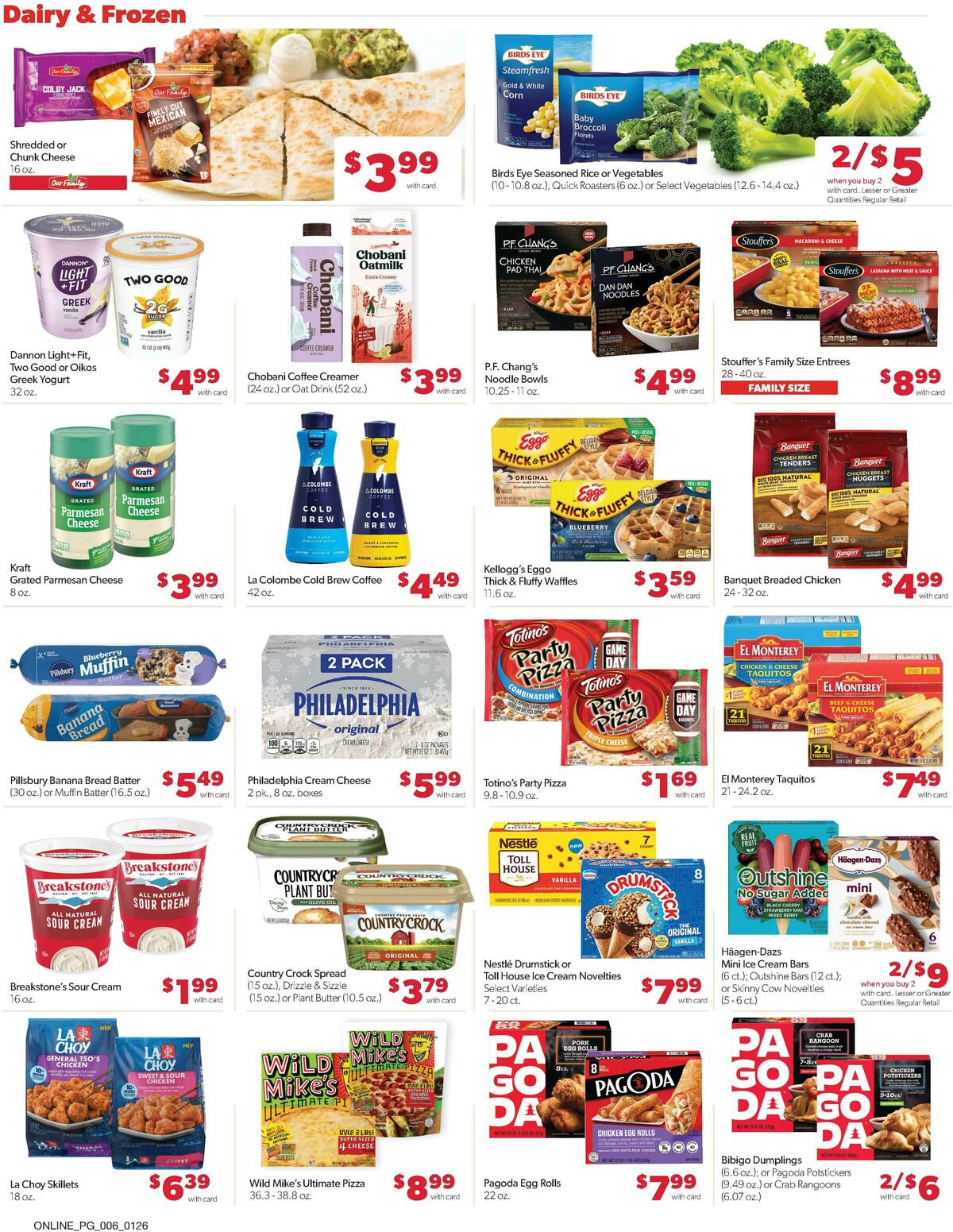 Family Fare Weekly Ad from January 26