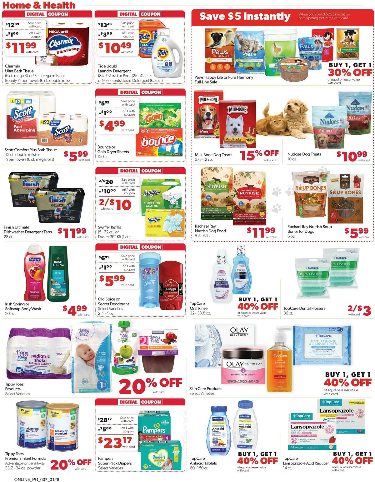 Family Fare Weekly Ad from January 26