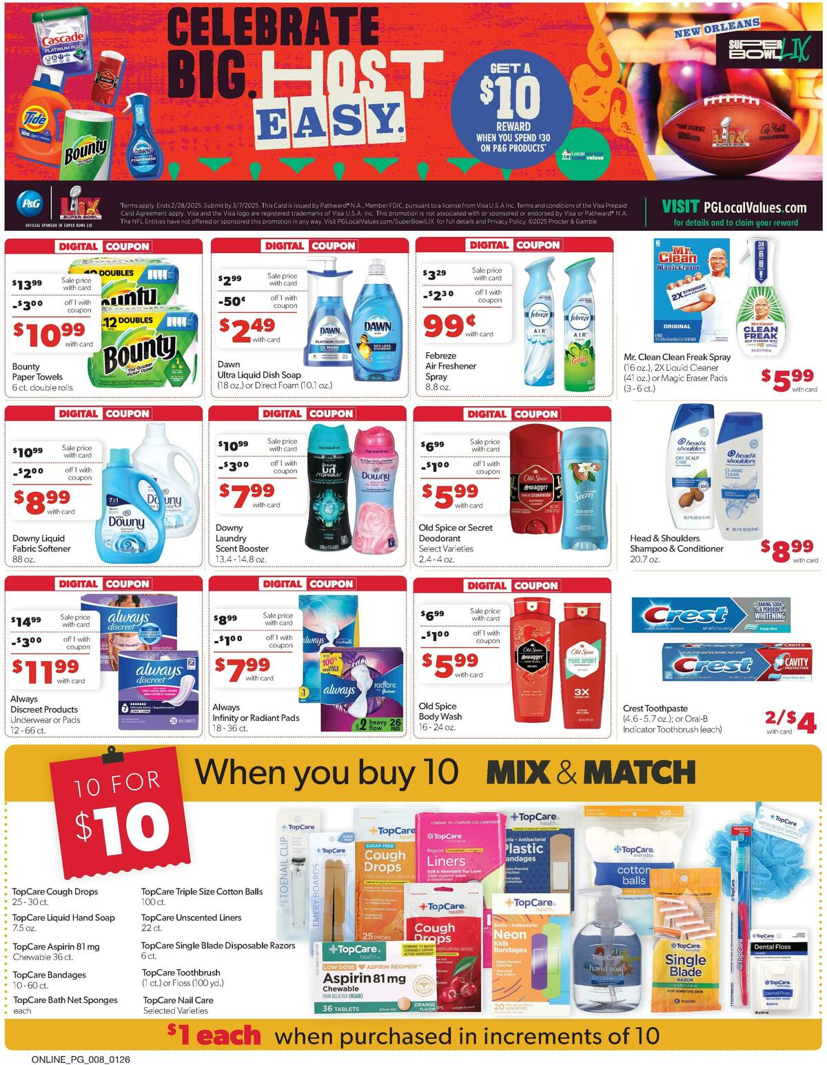 Family Fare Weekly Ad from January 26