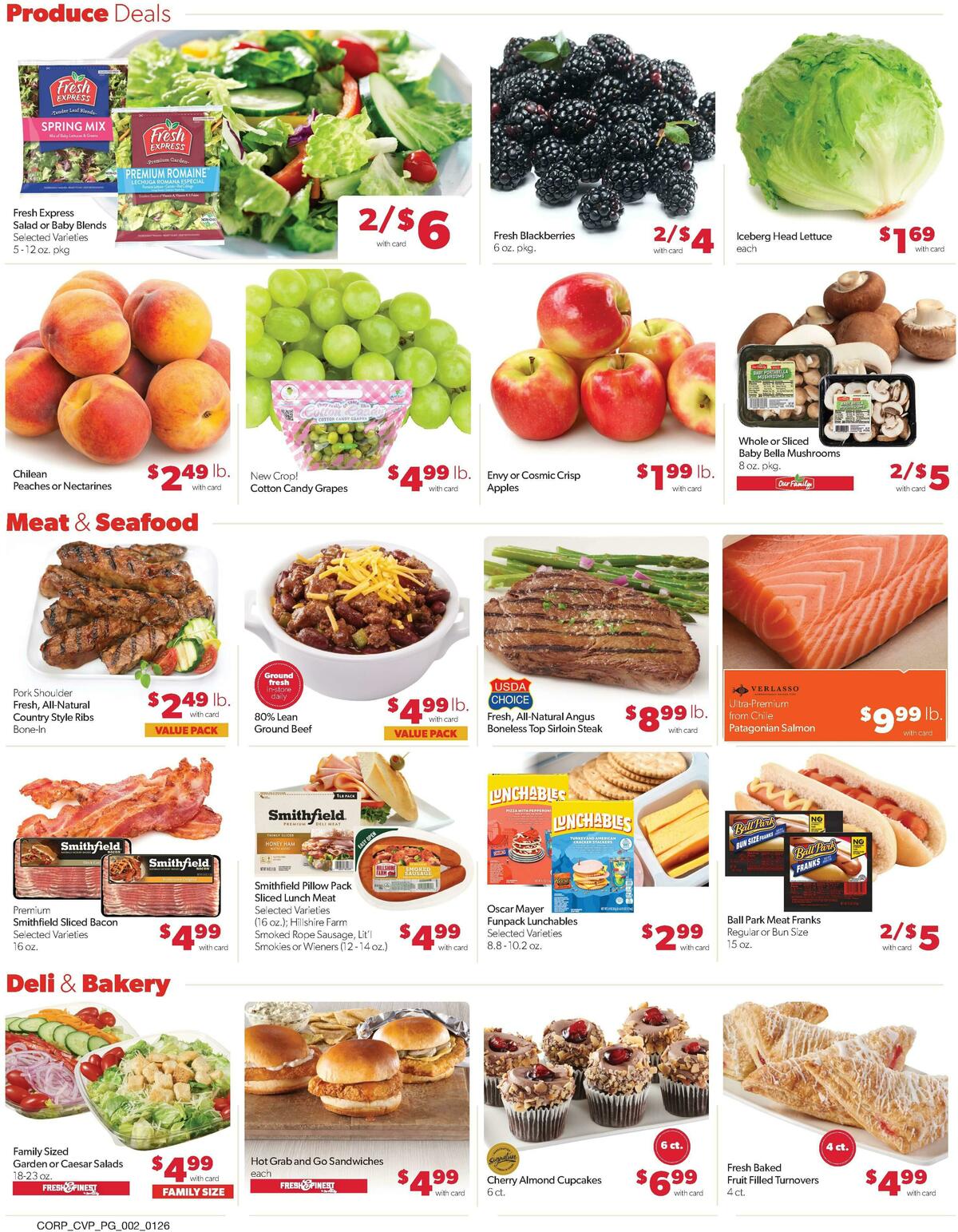 Family Fare Weekly Ad from January 26