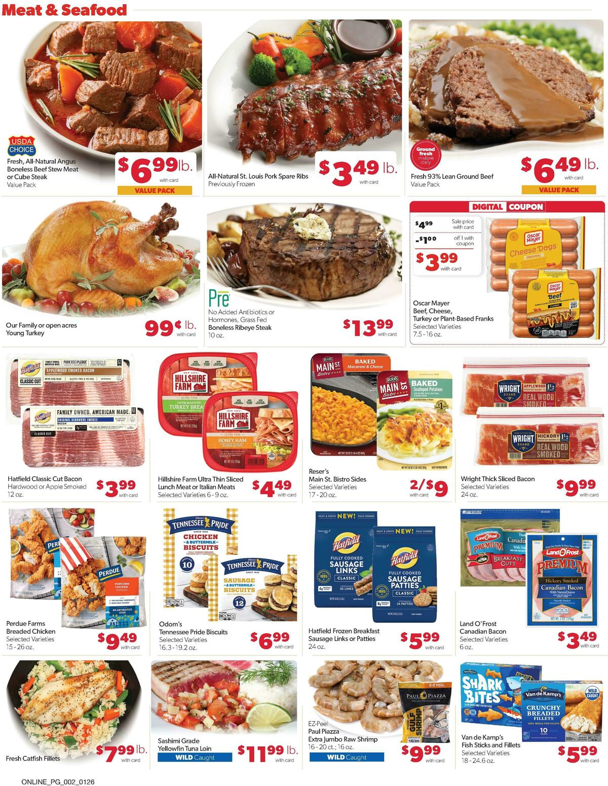 Family Fare Weekly Ad from January 26