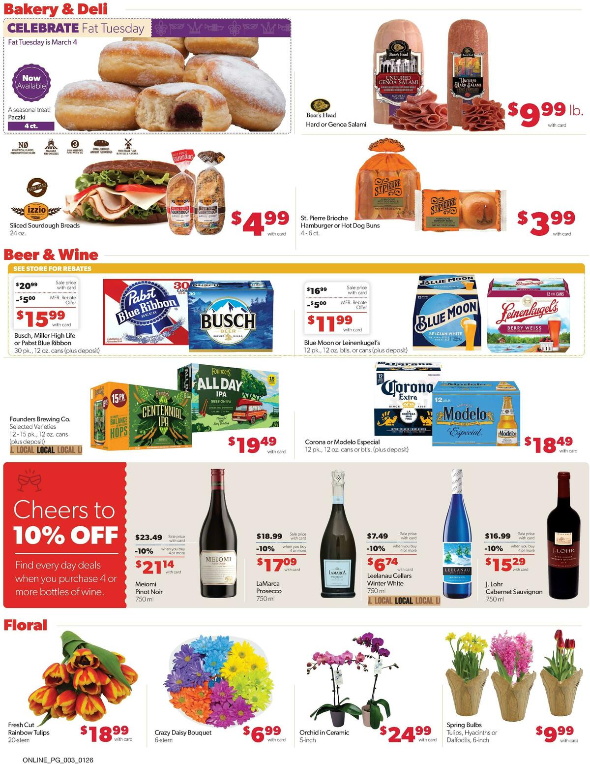 Family Fare Weekly Ad from January 26