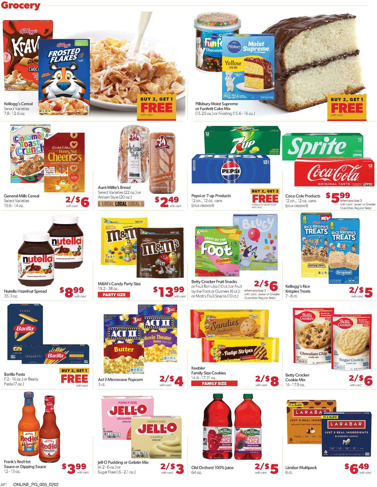 Family Fare Weekly Ad from February 2