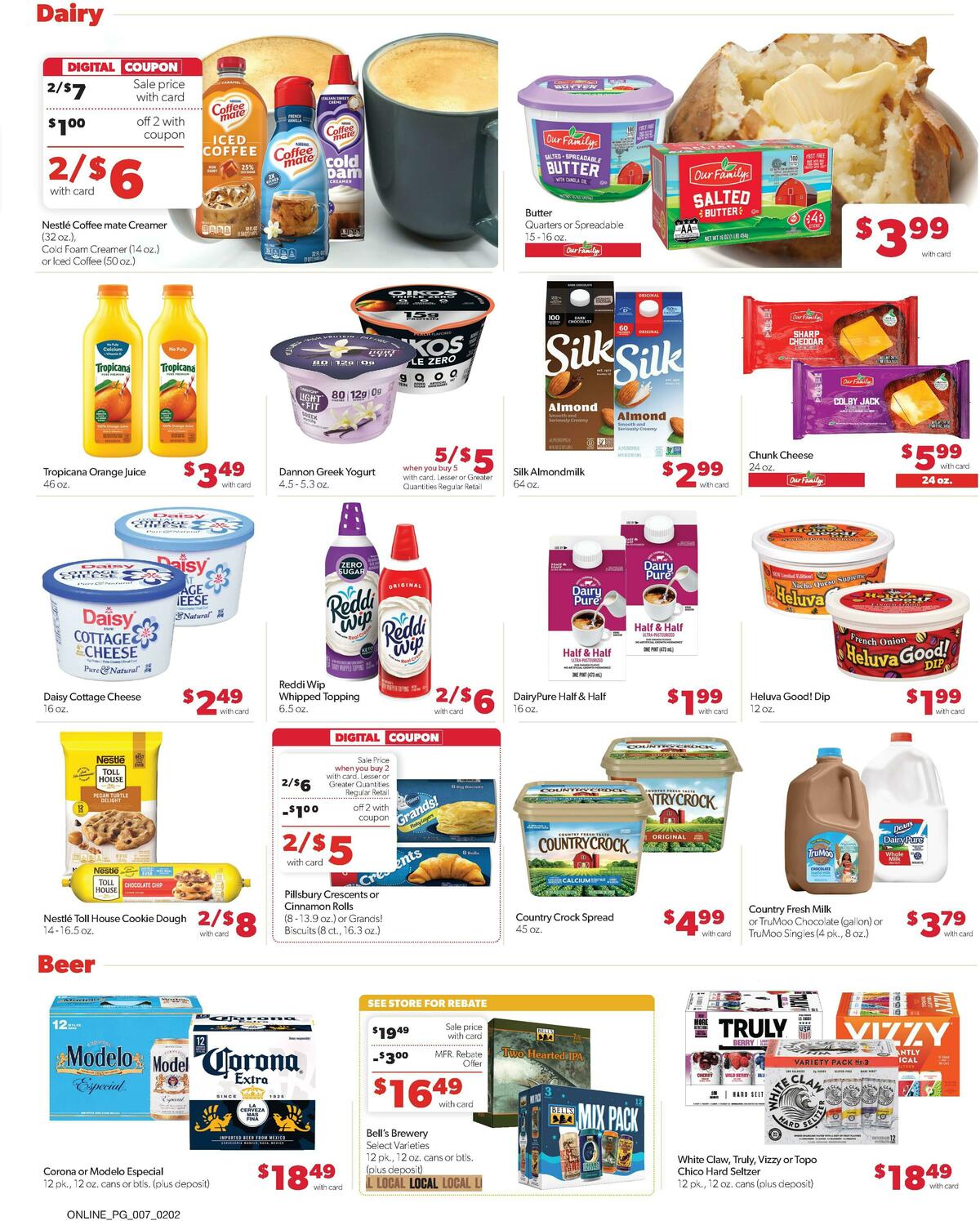 Family Fare Weekly Ad from February 2