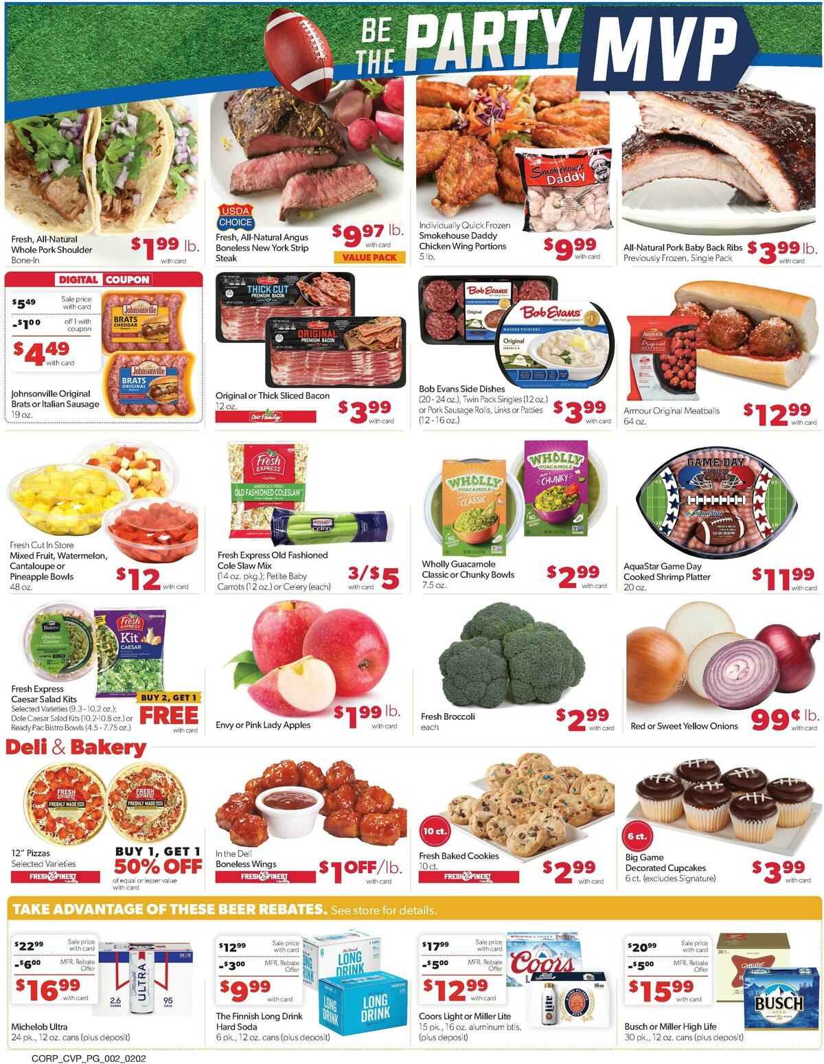 Family Fare Weekly Ad from February 2