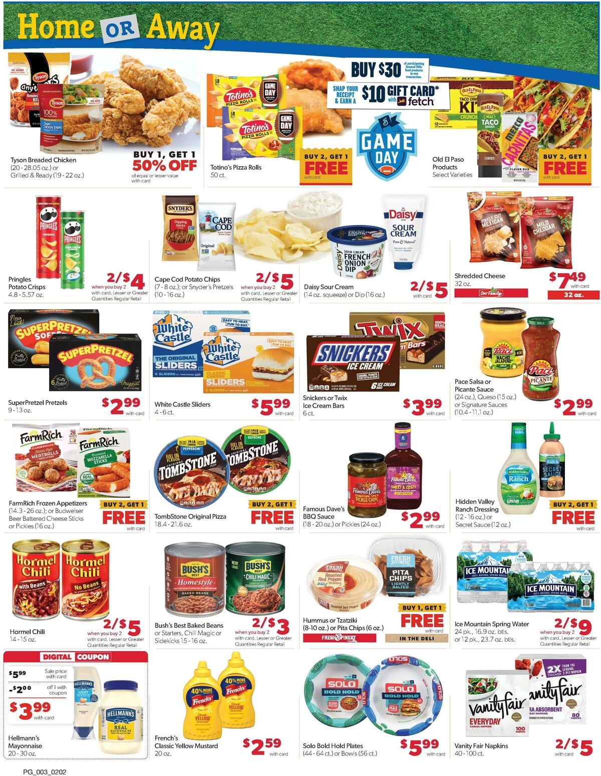 Family Fare Weekly Ad from February 2