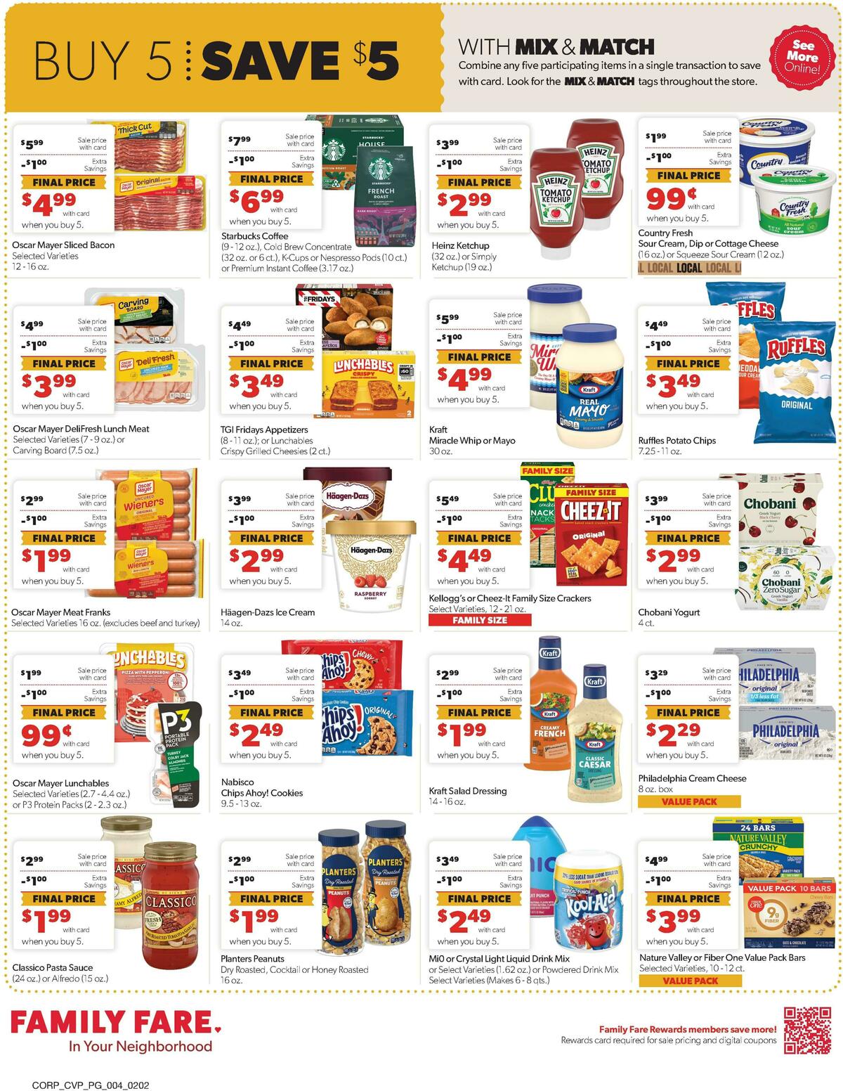 Family Fare Weekly Ad from February 2