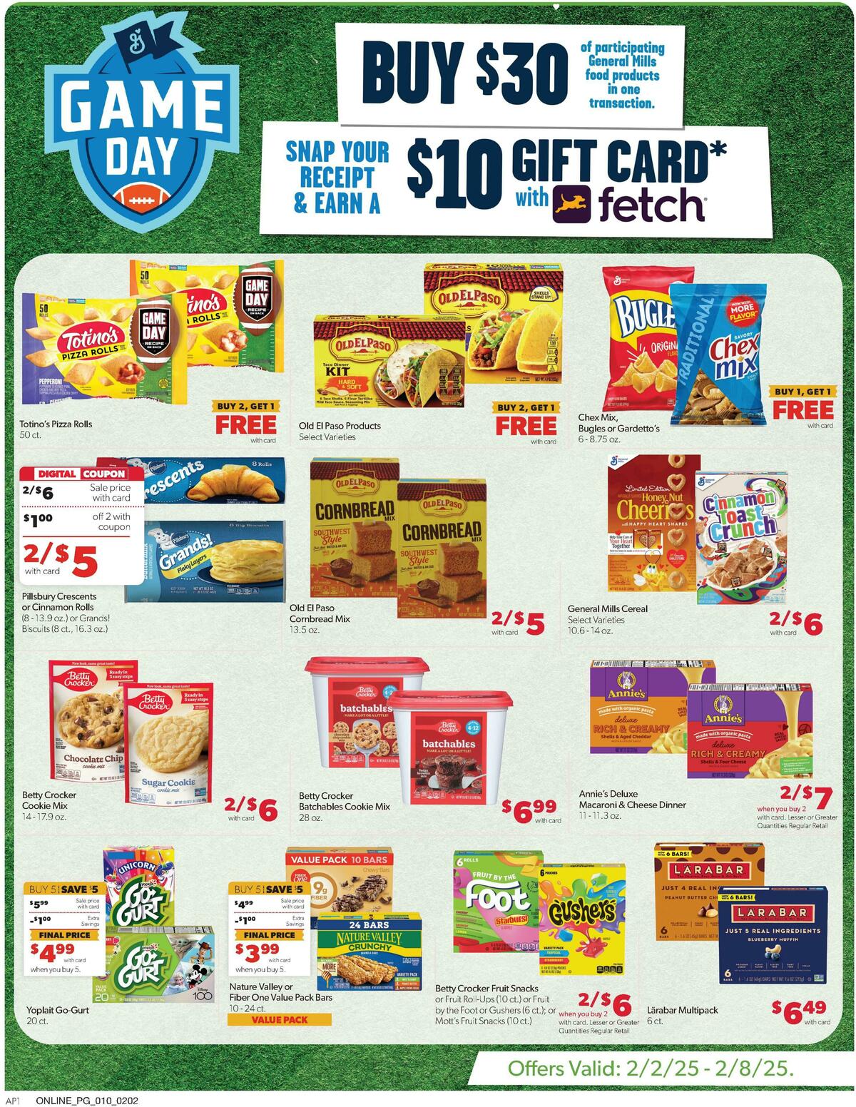 Family Fare Weekly Ad from February 2
