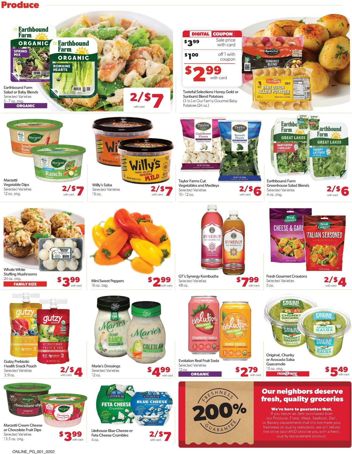 Family Fare Weekly Ad from February 2