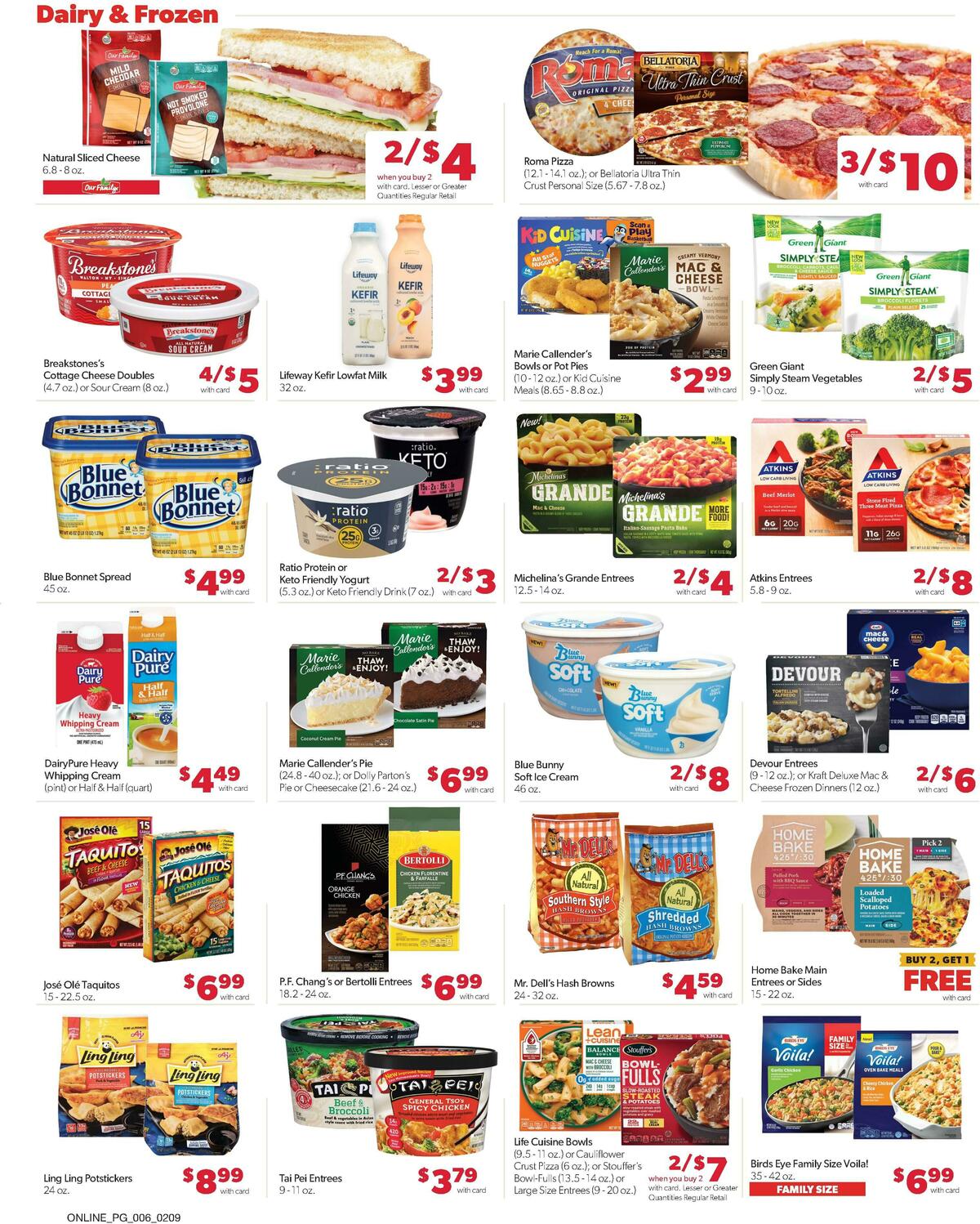 Family Fare Weekly Ad from February 9