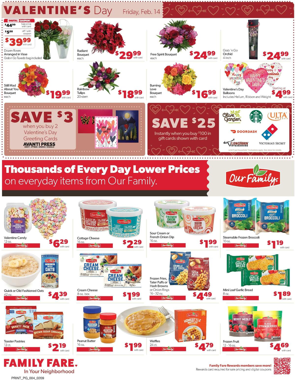 Family Fare Weekly Ad from February 9