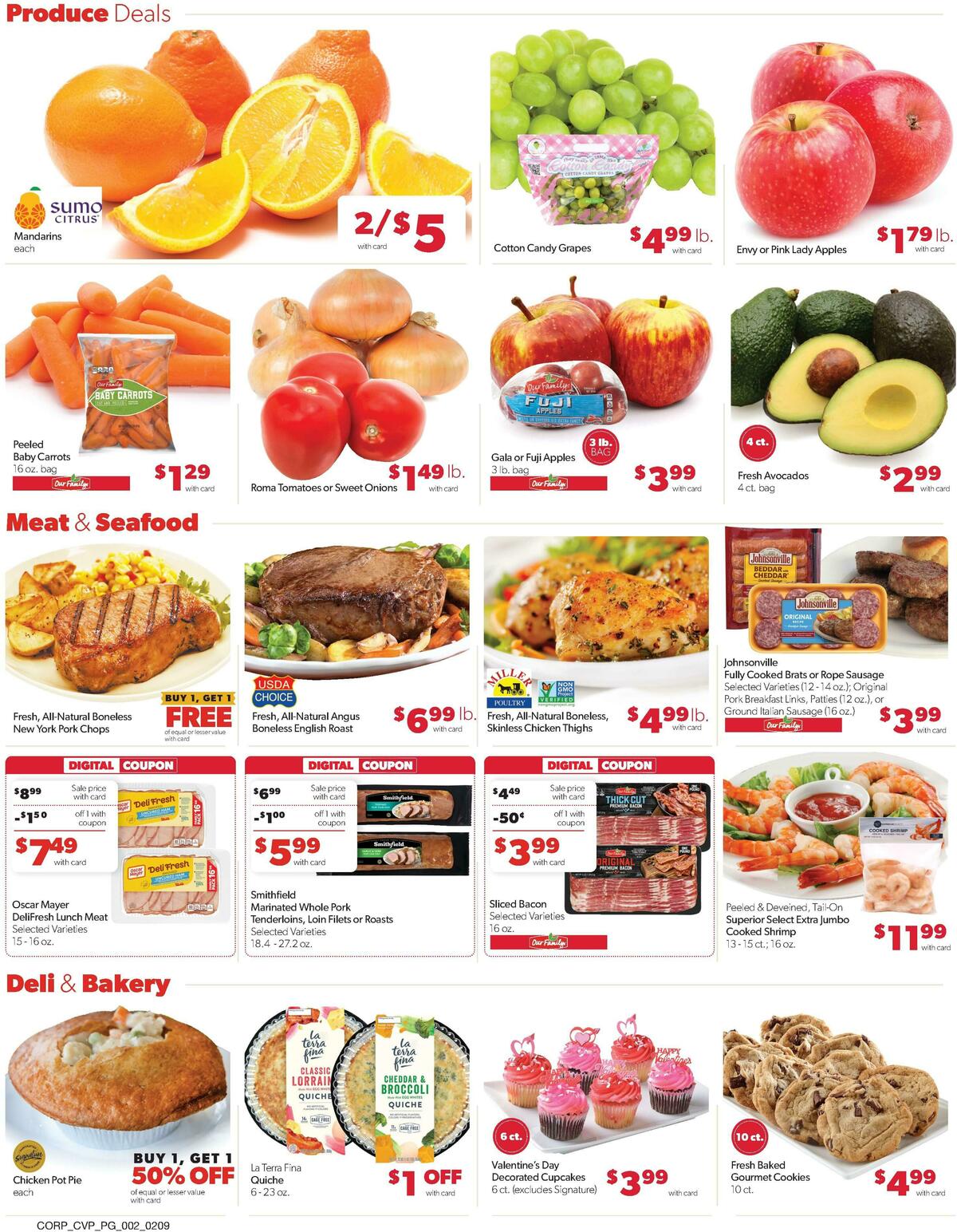 Family Fare Weekly Ad from February 9