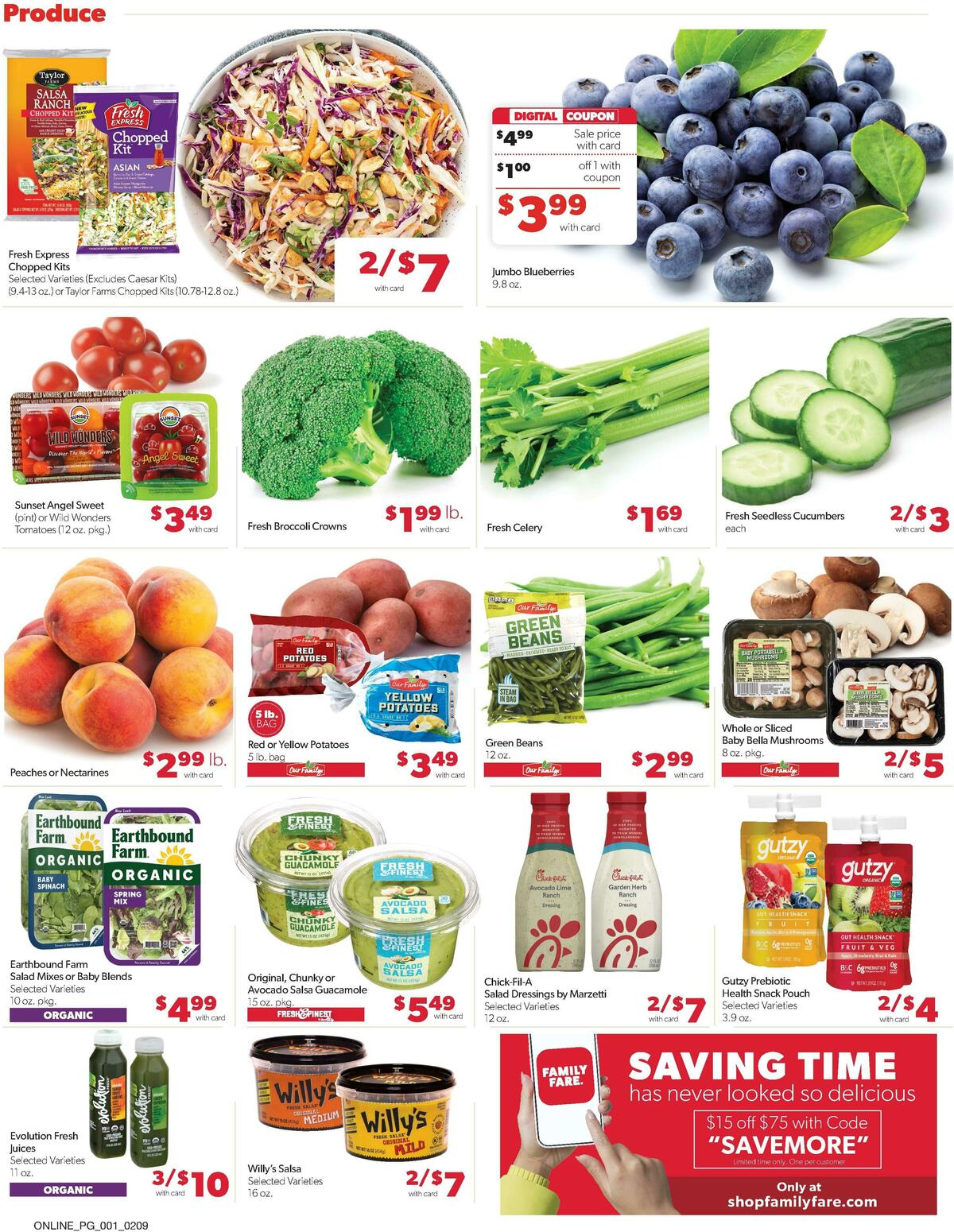 Family Fare Weekly Ad from February 9