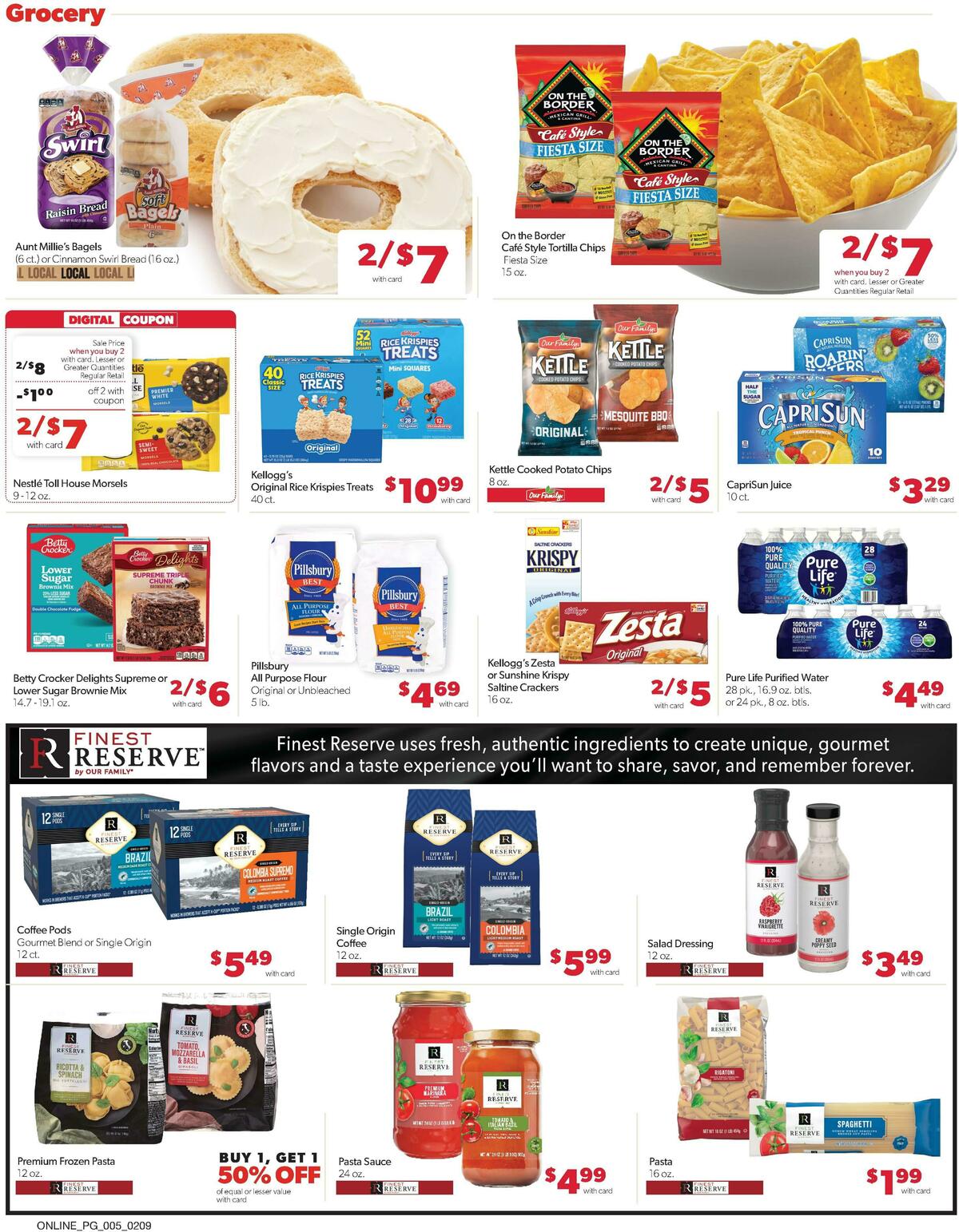Family Fare Weekly Ad from February 9