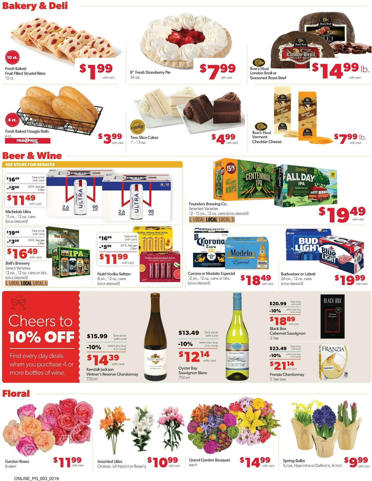 Family Fare Weekly Ad from February 16