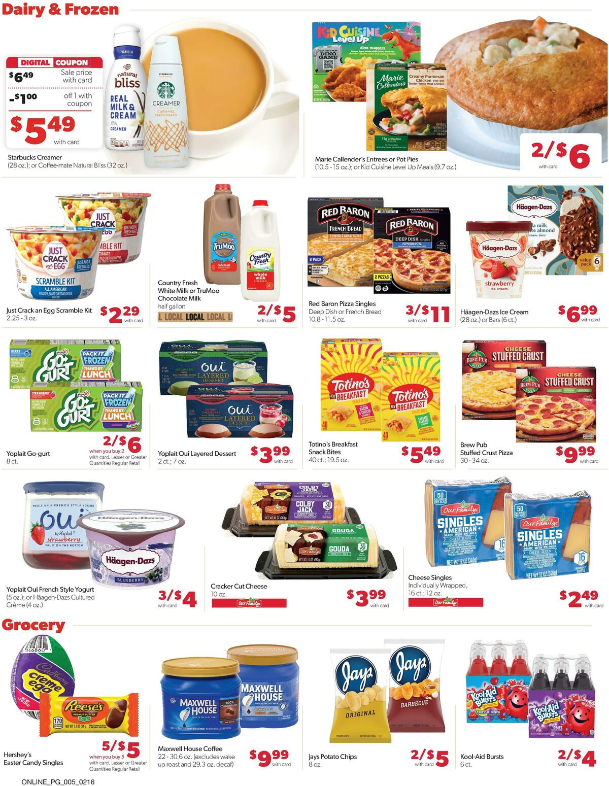 Family Fare Weekly Ad from February 16