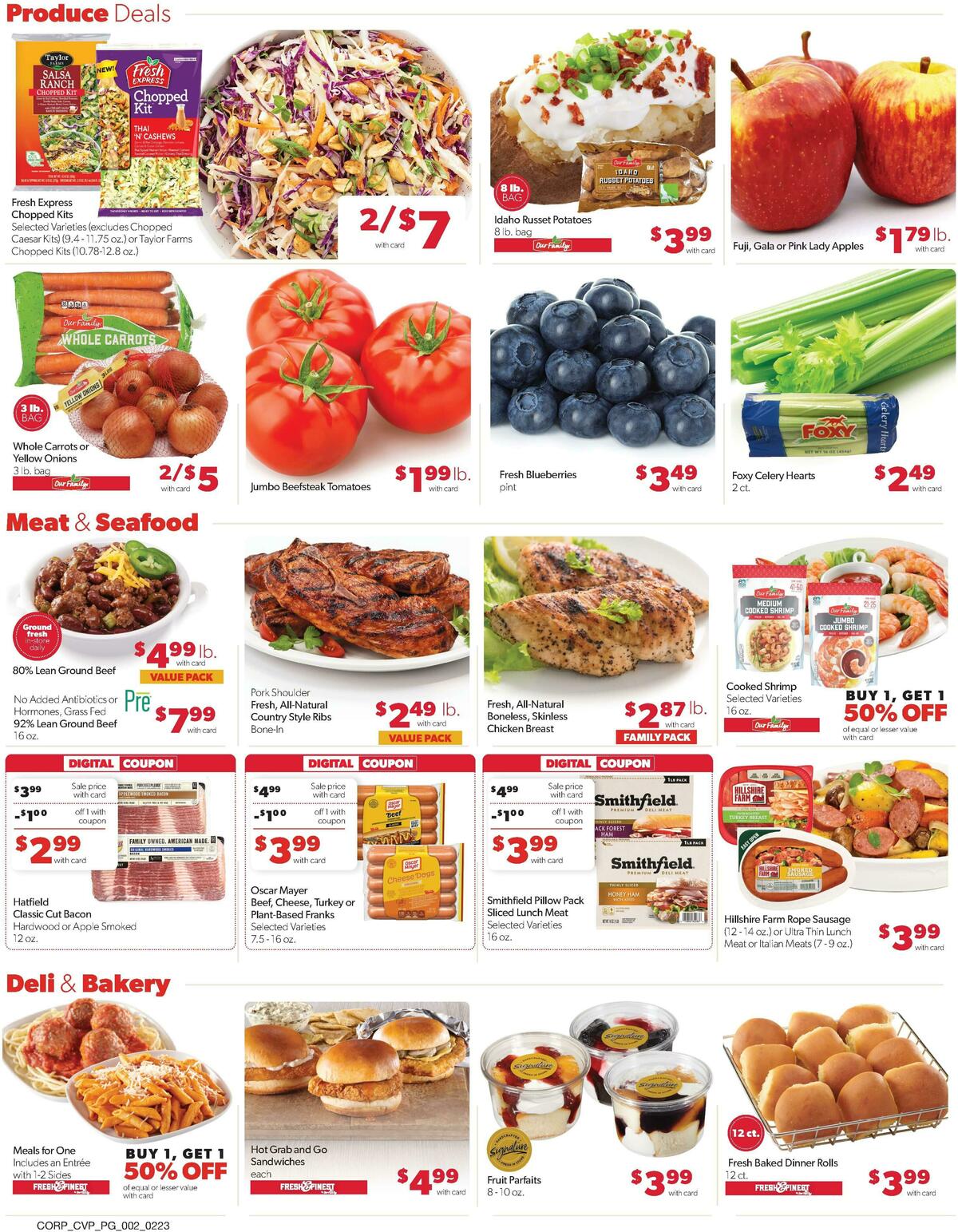 Family Fare Weekly Ad from February 23