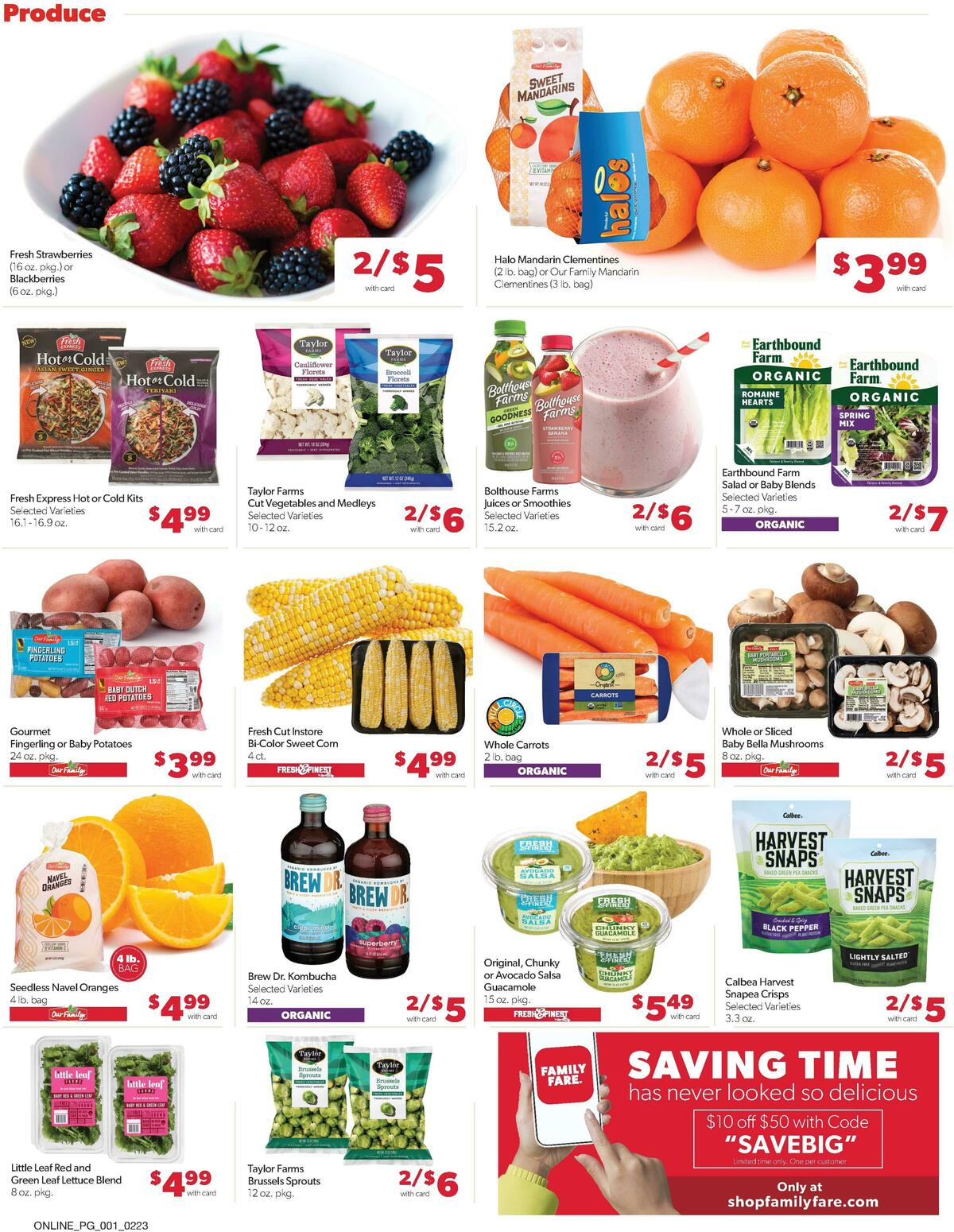 Family Fare Weekly Ad from February 23