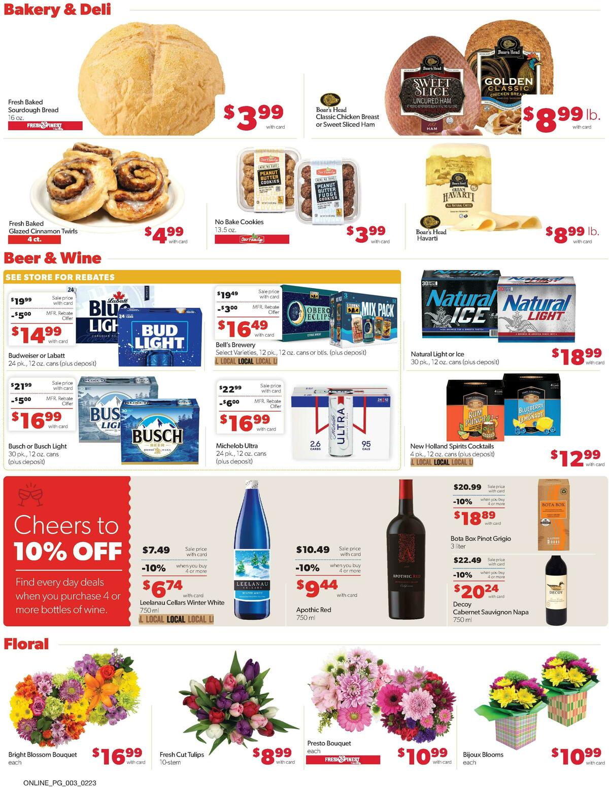 Family Fare Weekly Ad from February 23