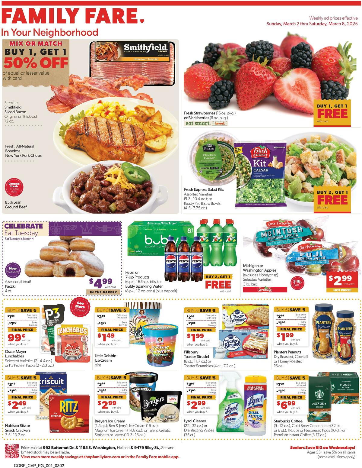 Family Fare Weekly Ad from March 2