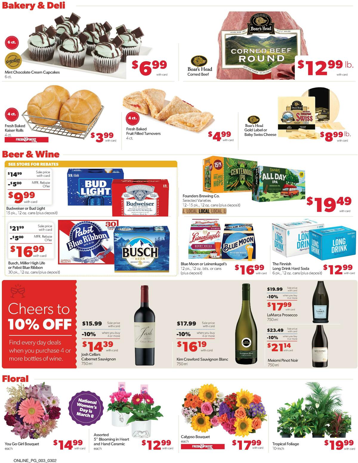 Family Fare Weekly Ad from March 2