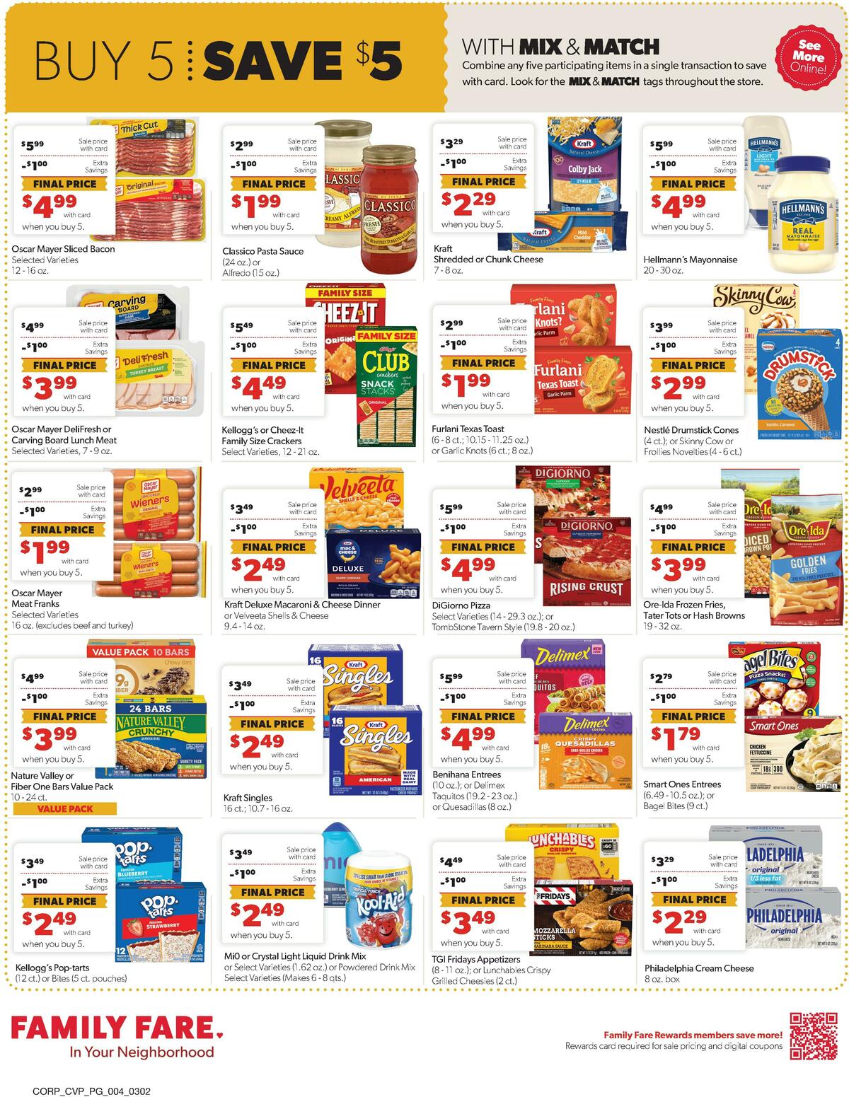 Family Fare Weekly Ad from March 2