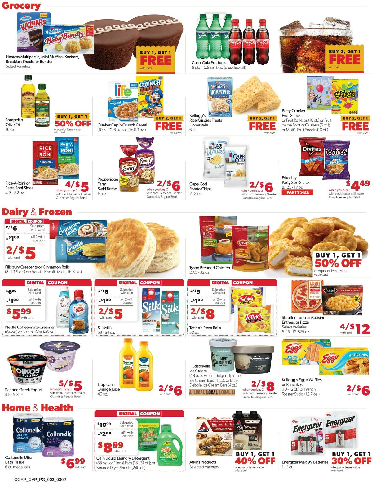 Family Fare Weekly Ad from March 2