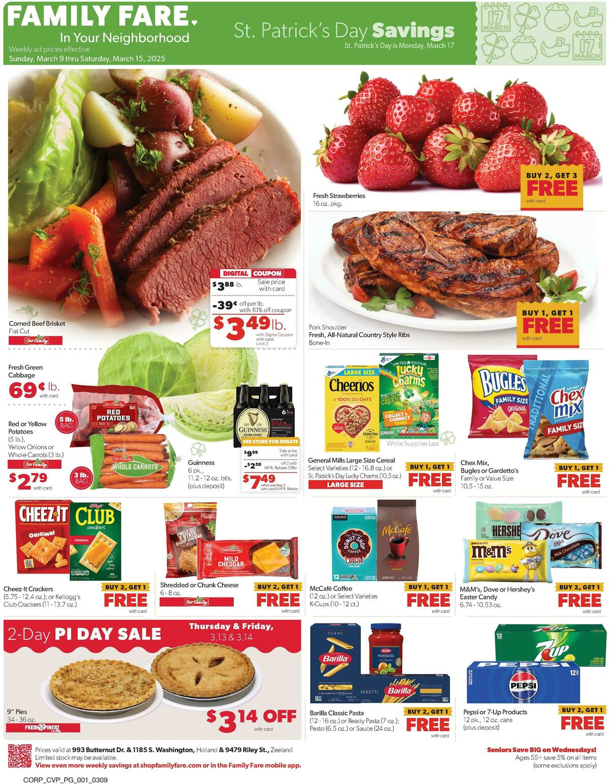 Family Fare Weekly Ad from March 9