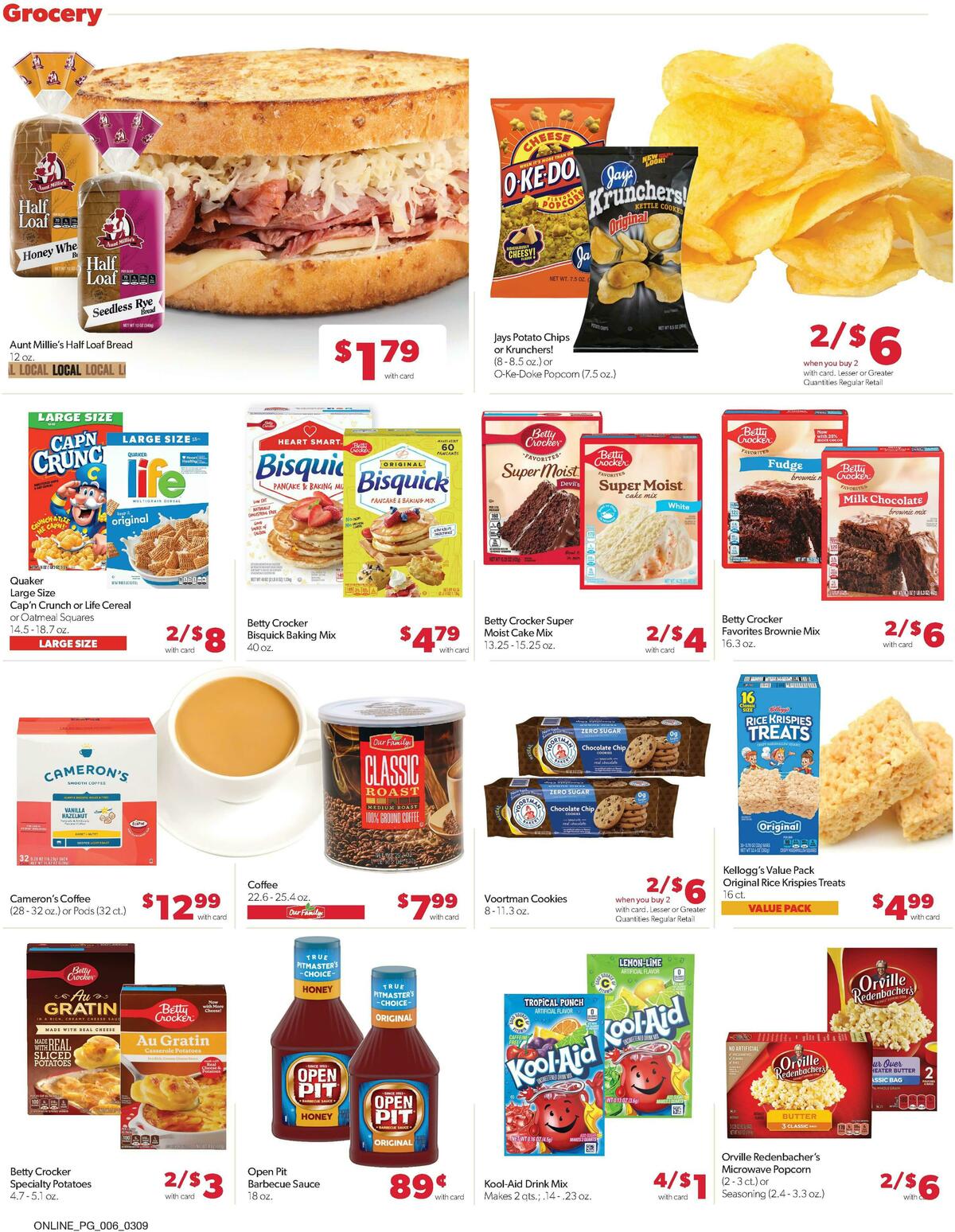 Family Fare Weekly Ad from March 9