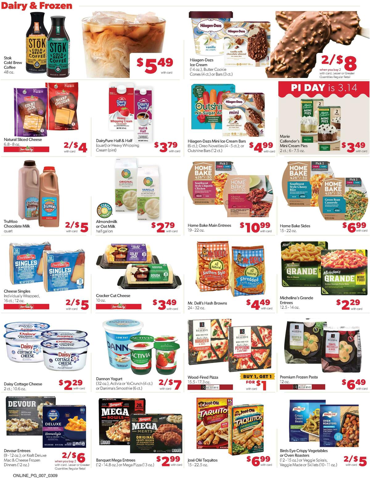 Family Fare Weekly Ad from March 9