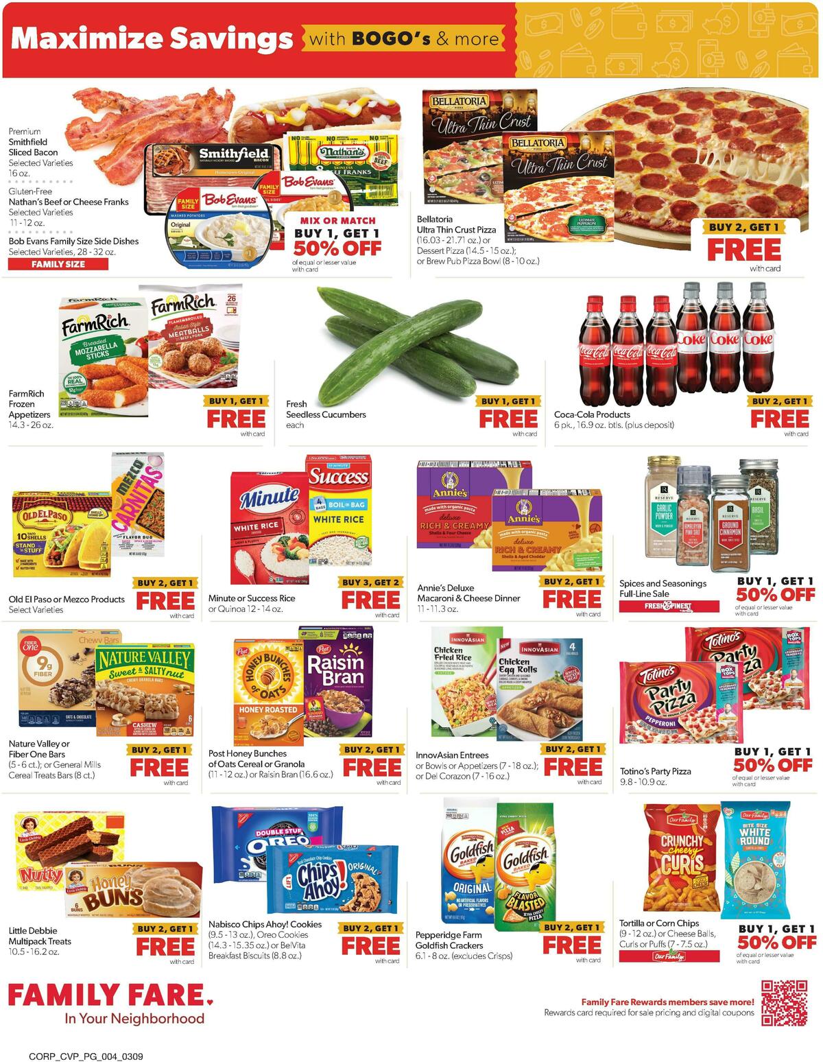 Family Fare Weekly Ad from March 9